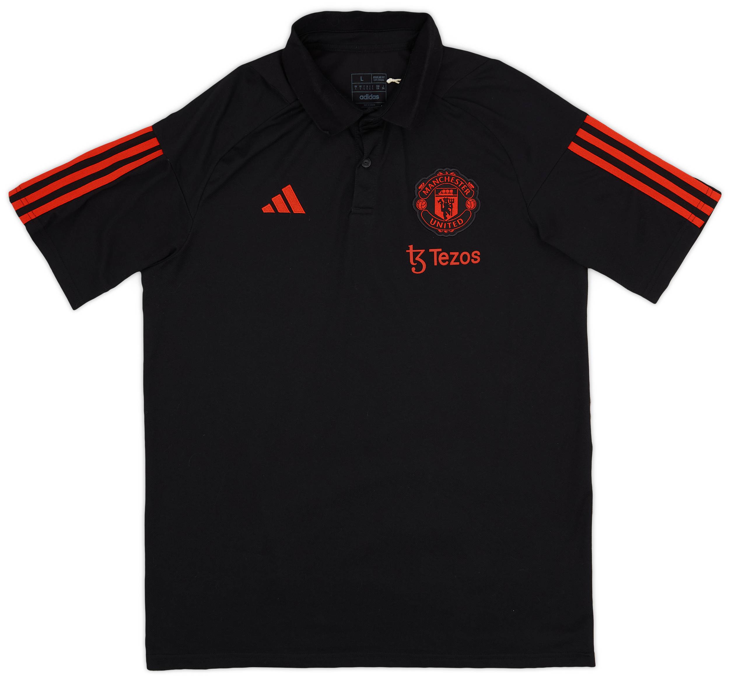 2023 24 Manchester United adidas Polo Shirt 9 10 L