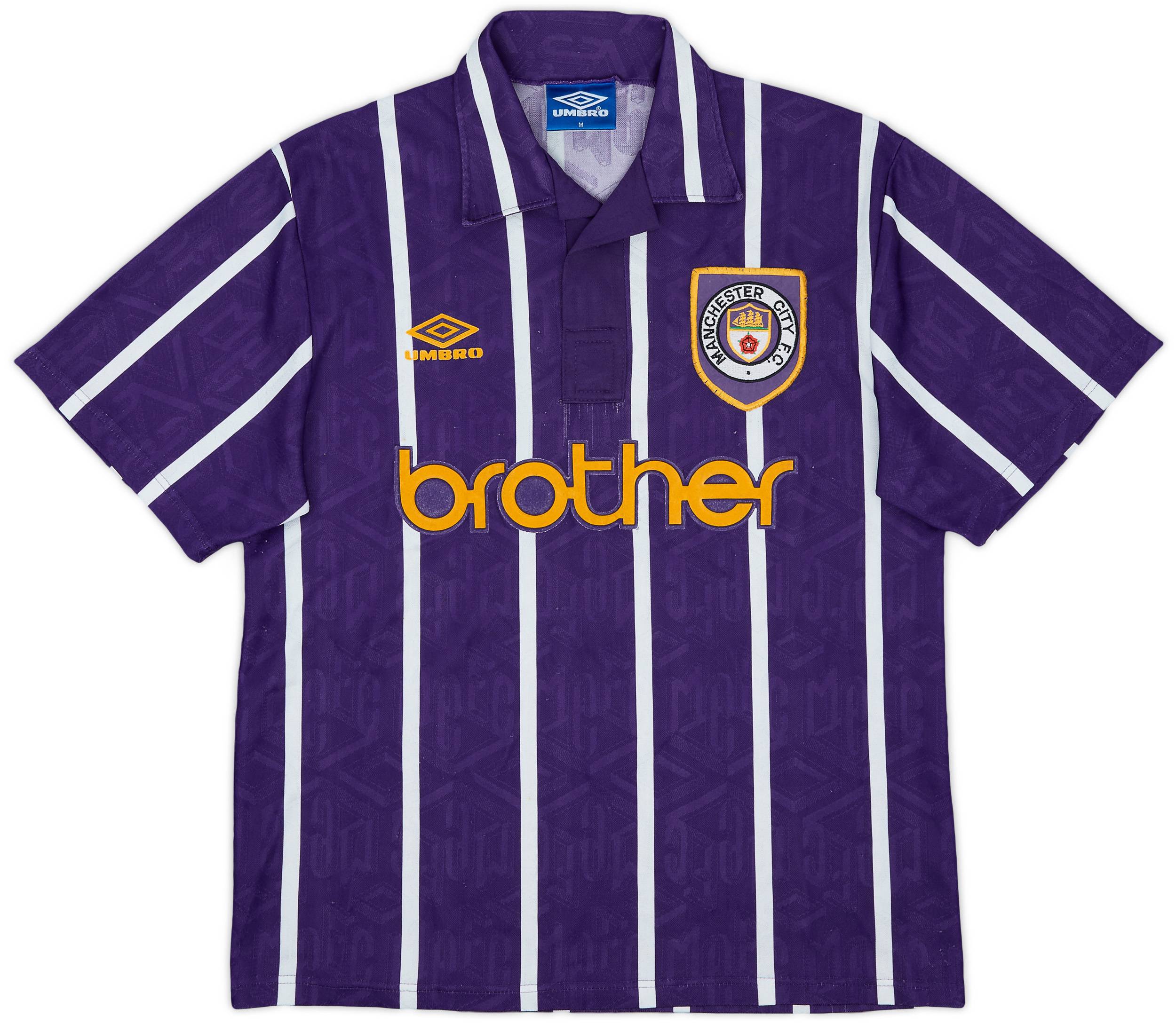 1993-94 Manchester City Away Shirt - 8/10 - (M)