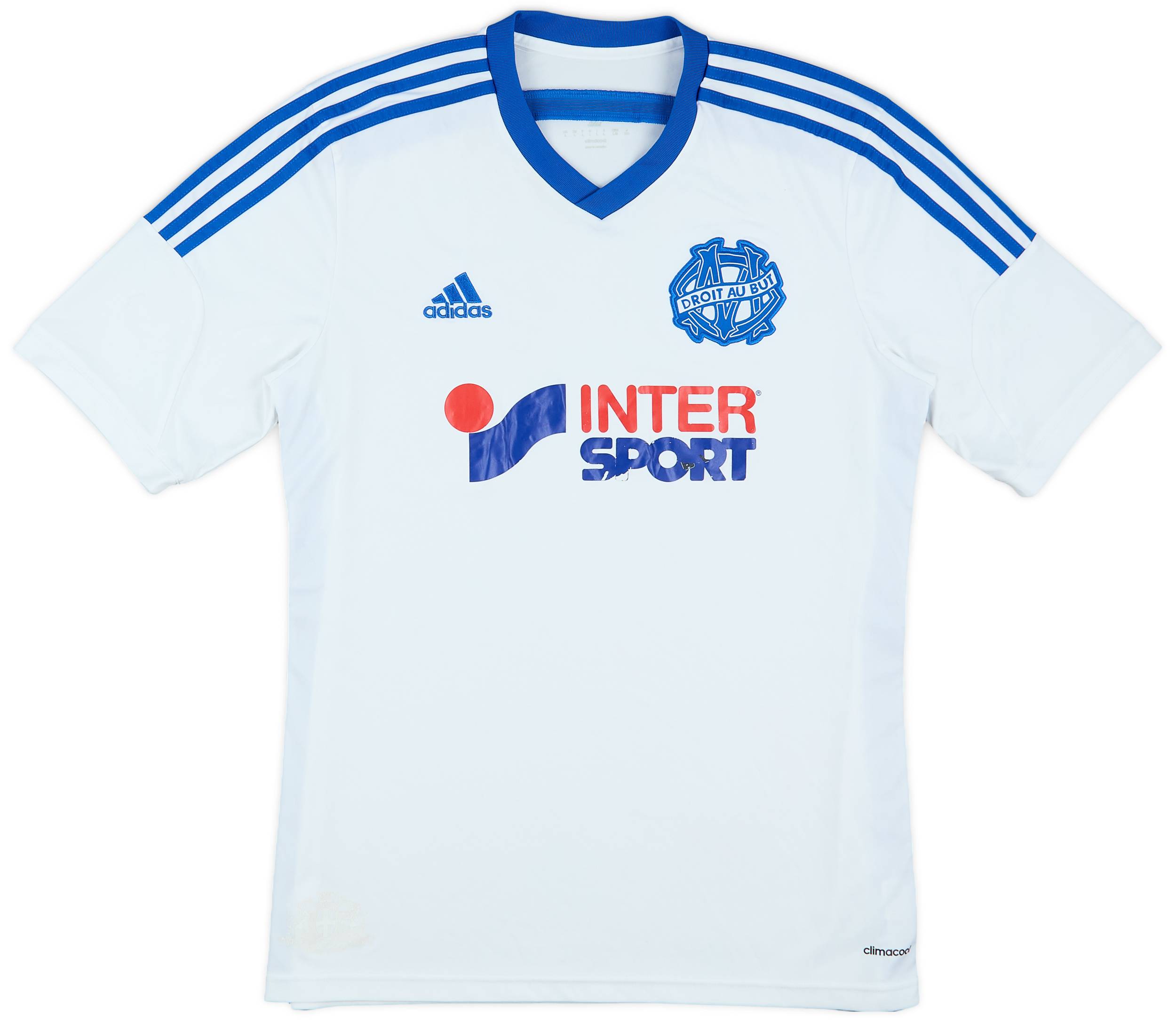 2014-15 Olympique Marseille Home Shirt - 4/10 - (L)