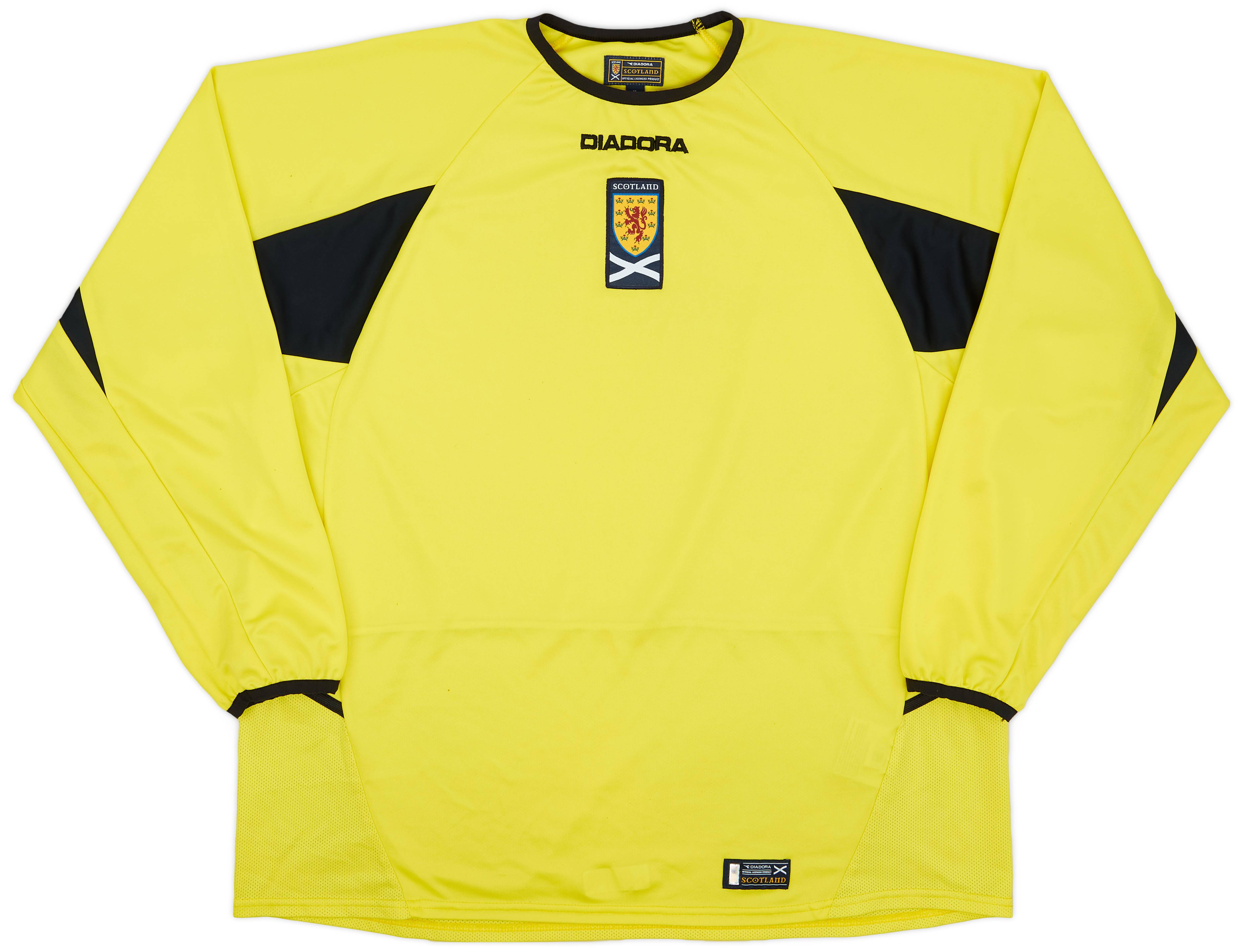 2003-04 Scotland GK Shirt - 9/10 - (XL)
