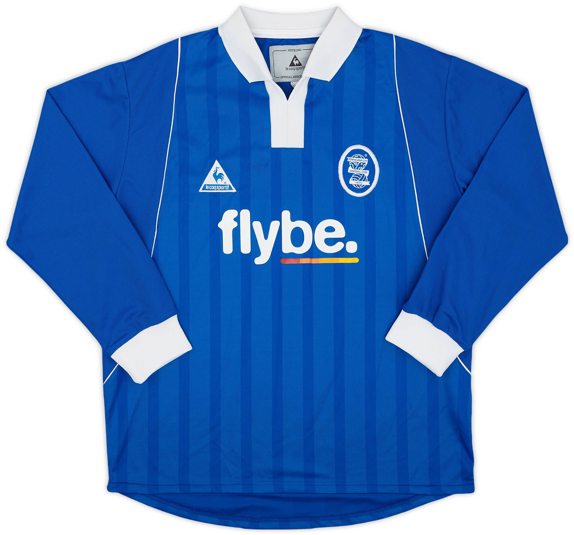 2003-04 Birmingham Home L/S Shirt - 8/10 - (L.Boys)