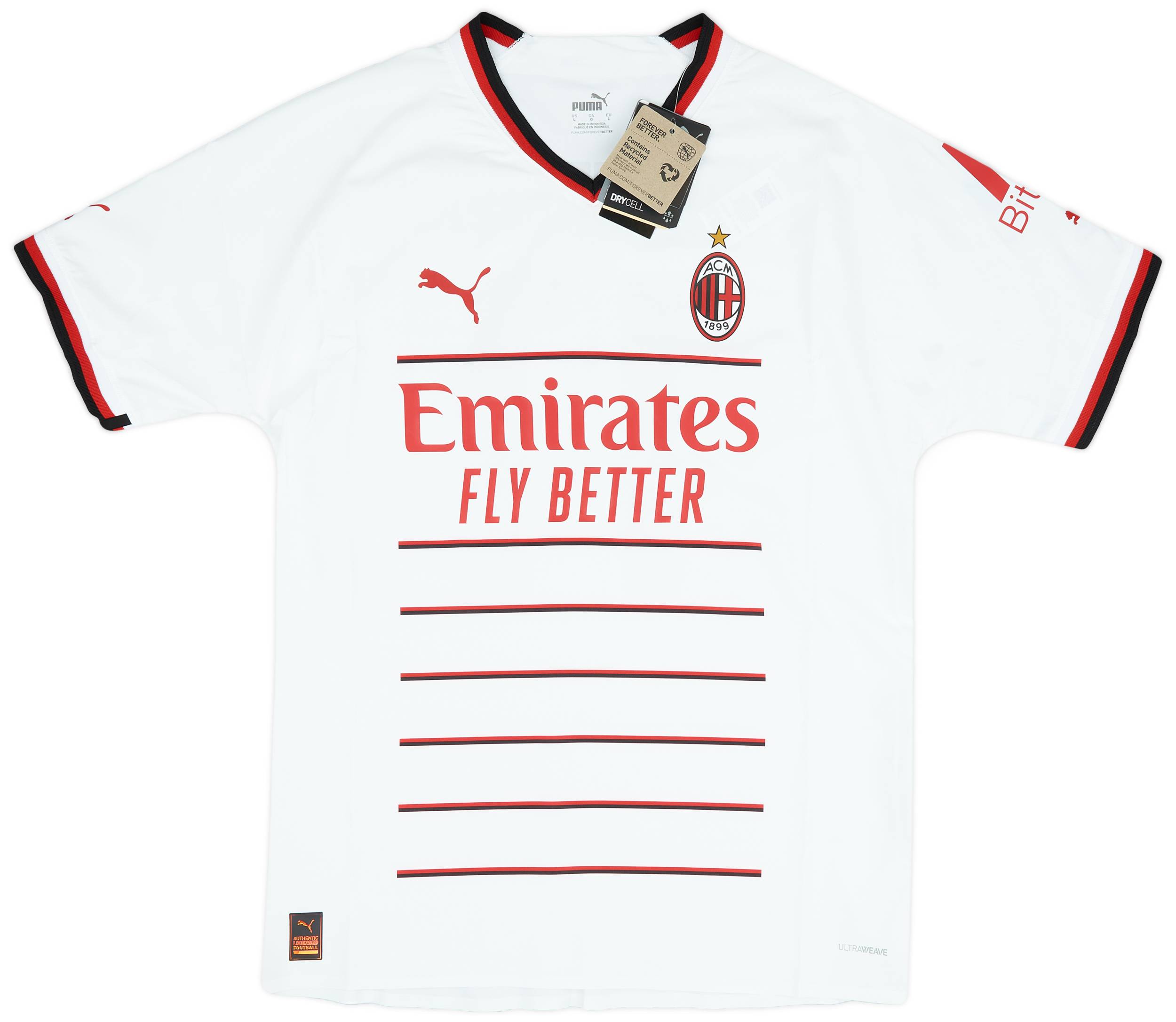 2022-23 AC Milan Authentic Away Shirt Ibrahimović #11
