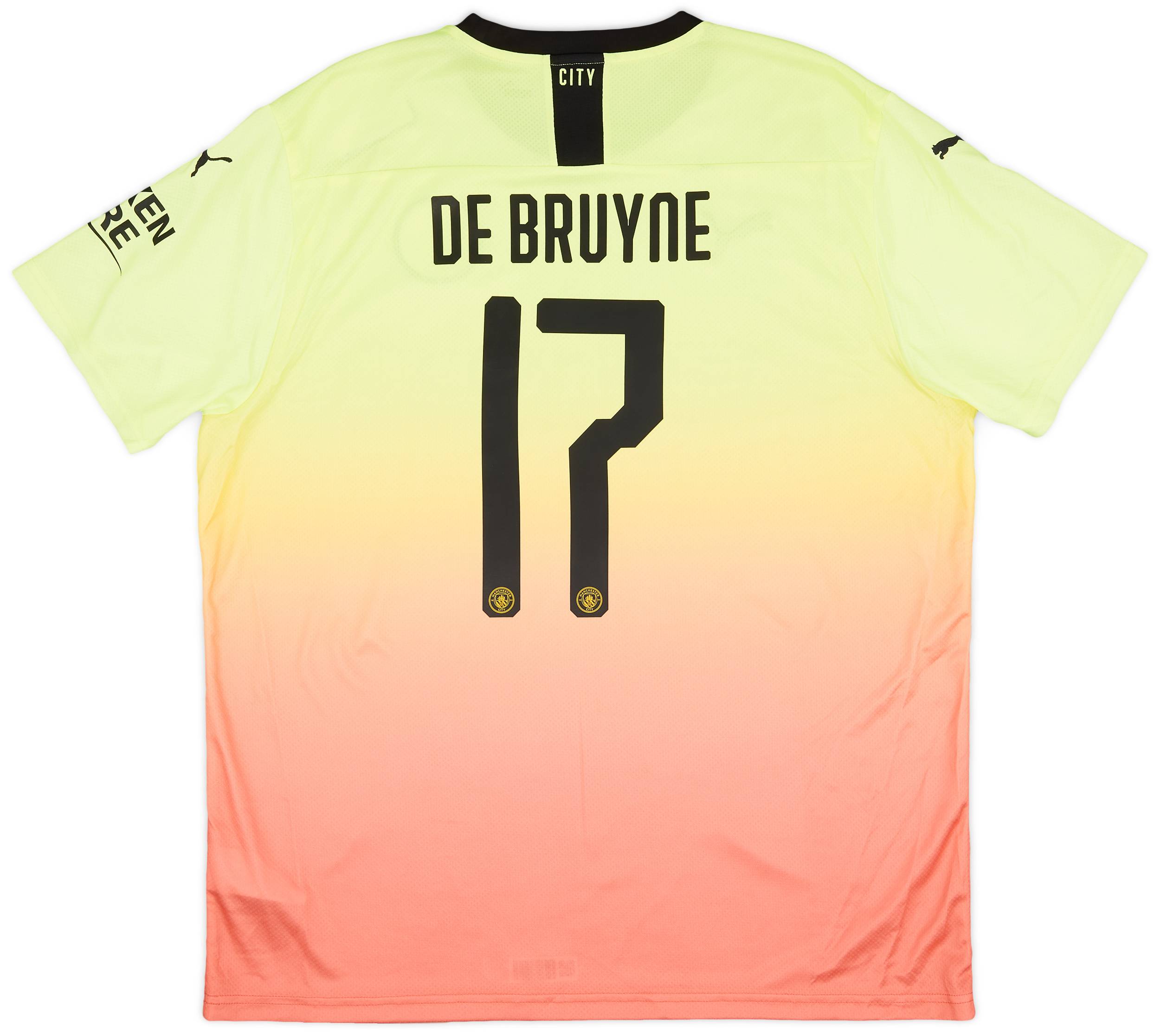 2019-20 Manchester City Third Shirt De Bruyne #17 (XXL)