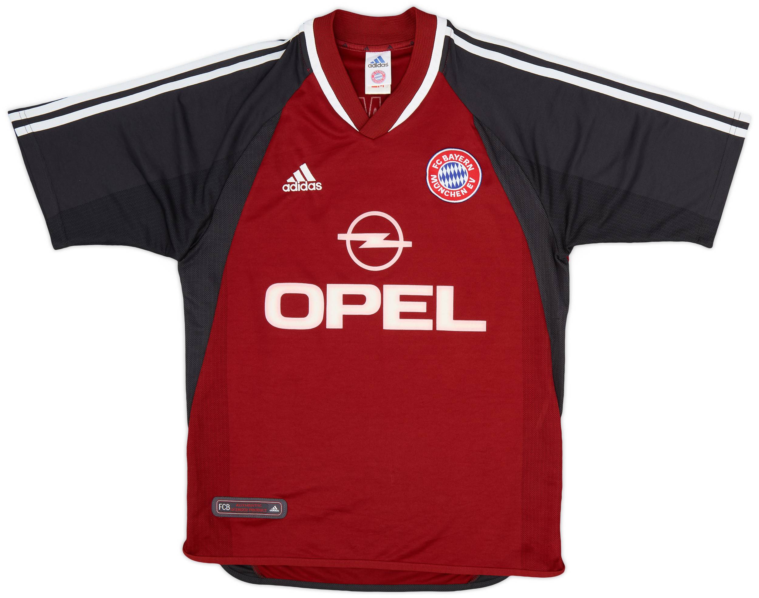 2001-02 Bayern Munich Home Shirt Fan-Club Woffenbach Champions 2001 - 8/10 - (S)