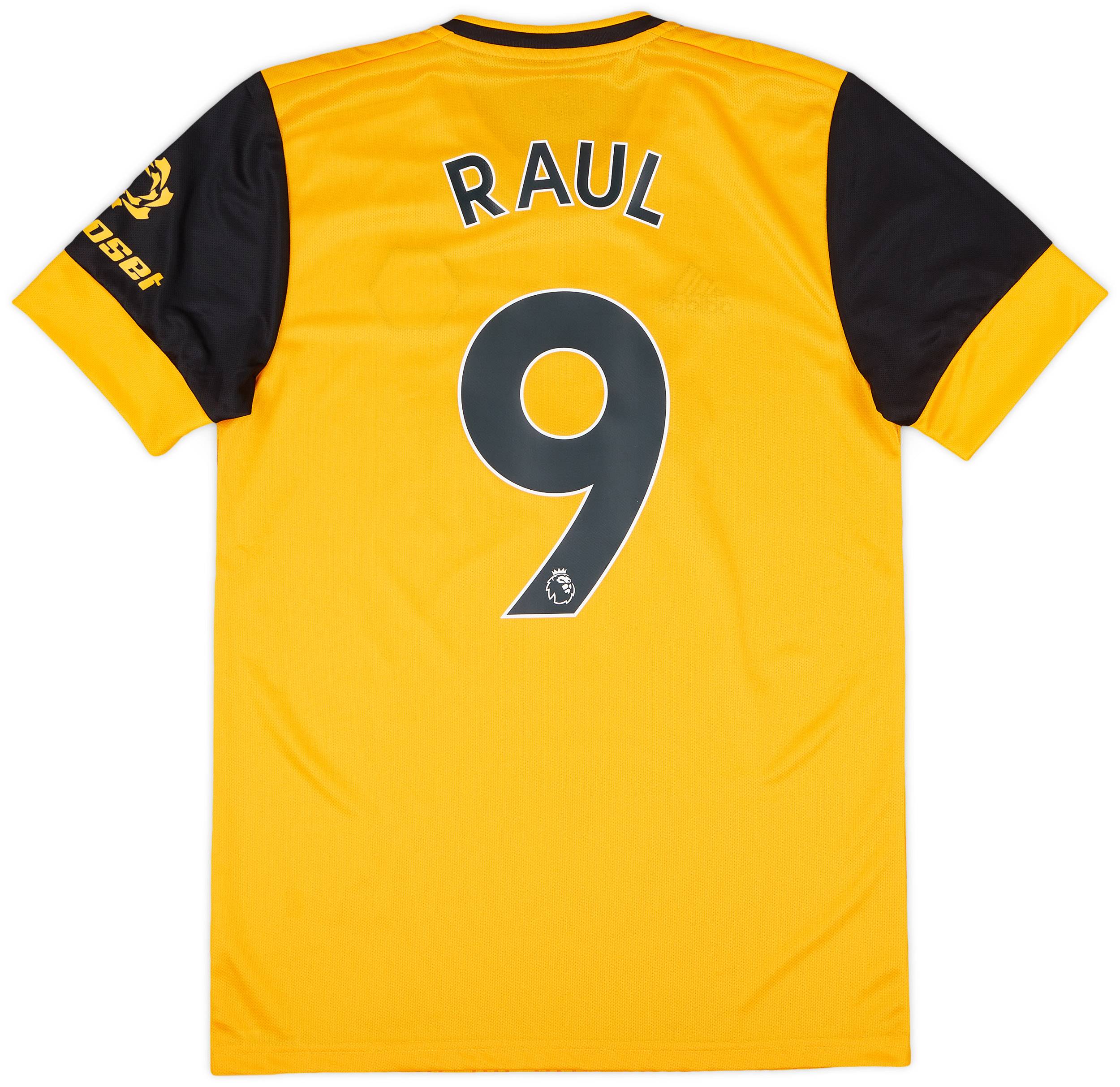 2020-21 Wolves Home Shirt Raul #9 - 9/10 - (S)