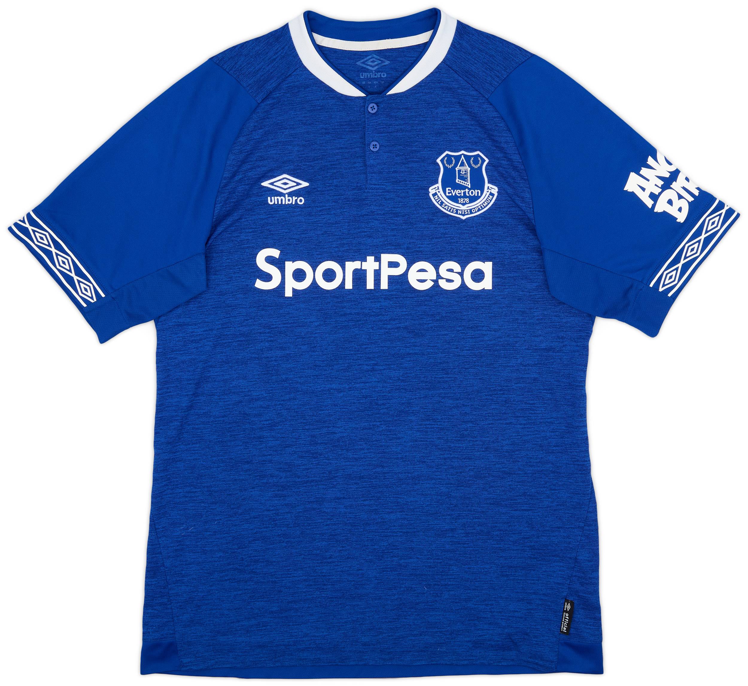 2018-19 Everton Home Shirt - 7/10 - (L)