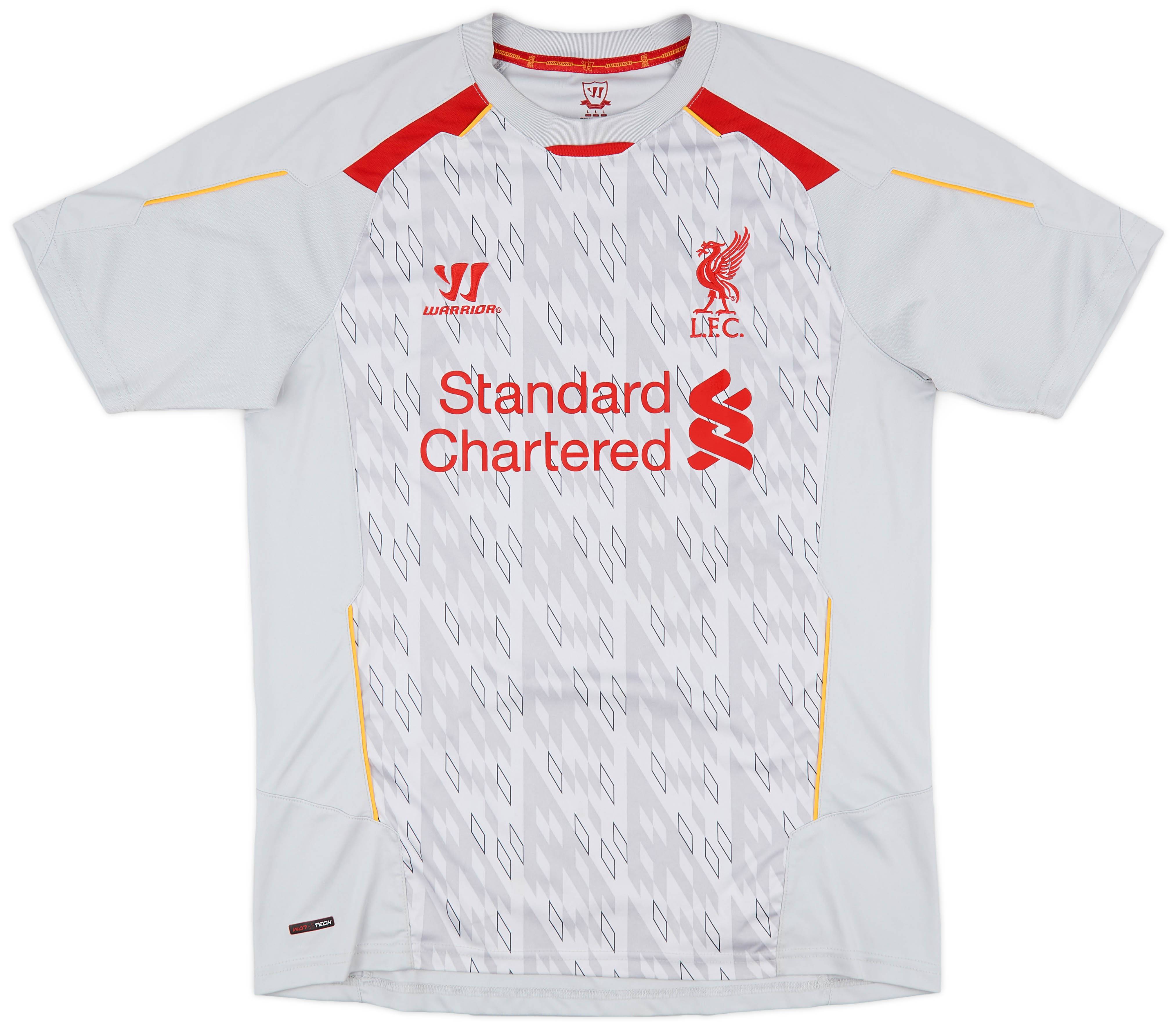 2013-14 Liverpool Warrior Training Shirt - 9/10 - (L)