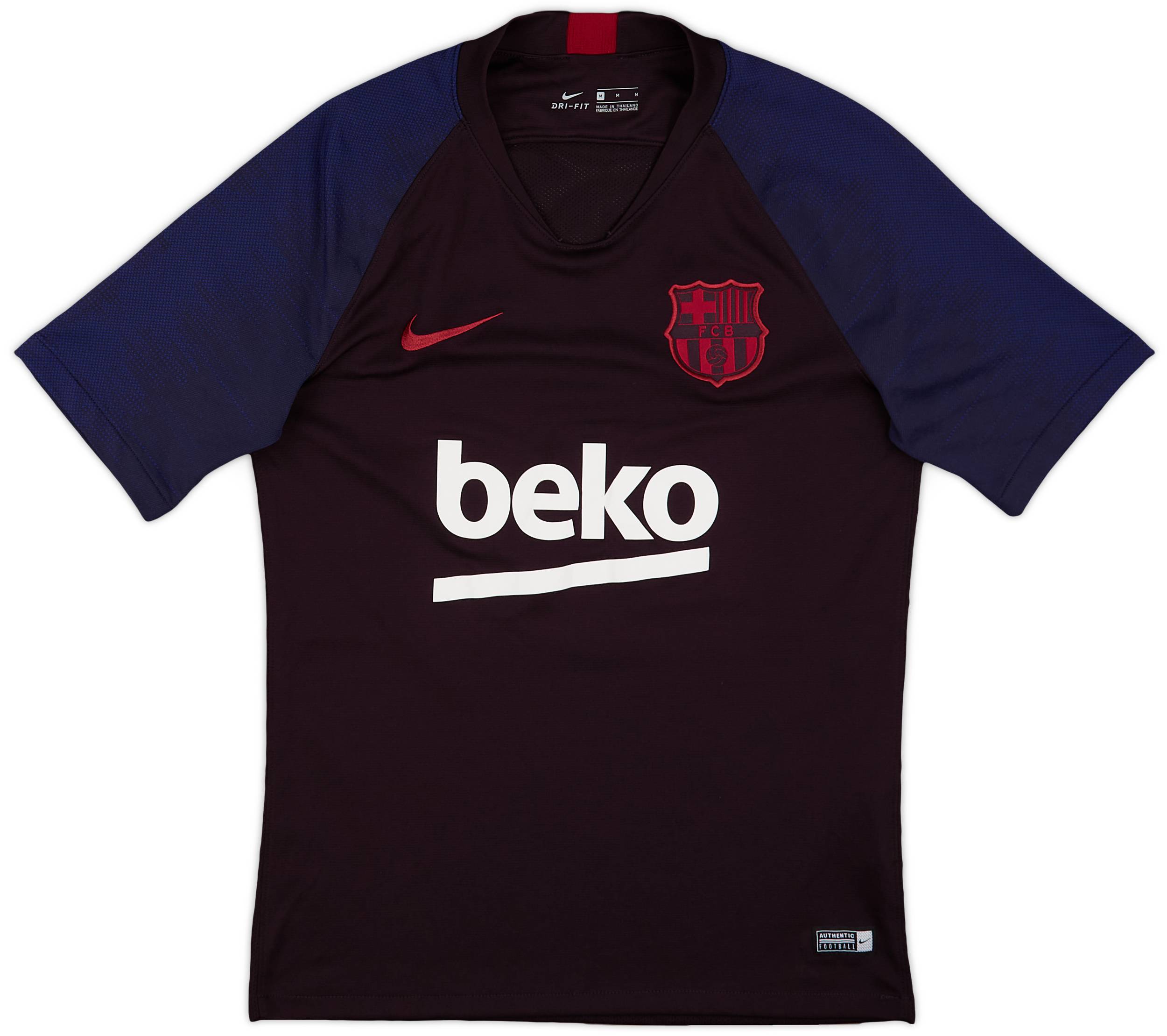 2019-20 Barcelona Nike Training Shirt - 8/10 - (M)