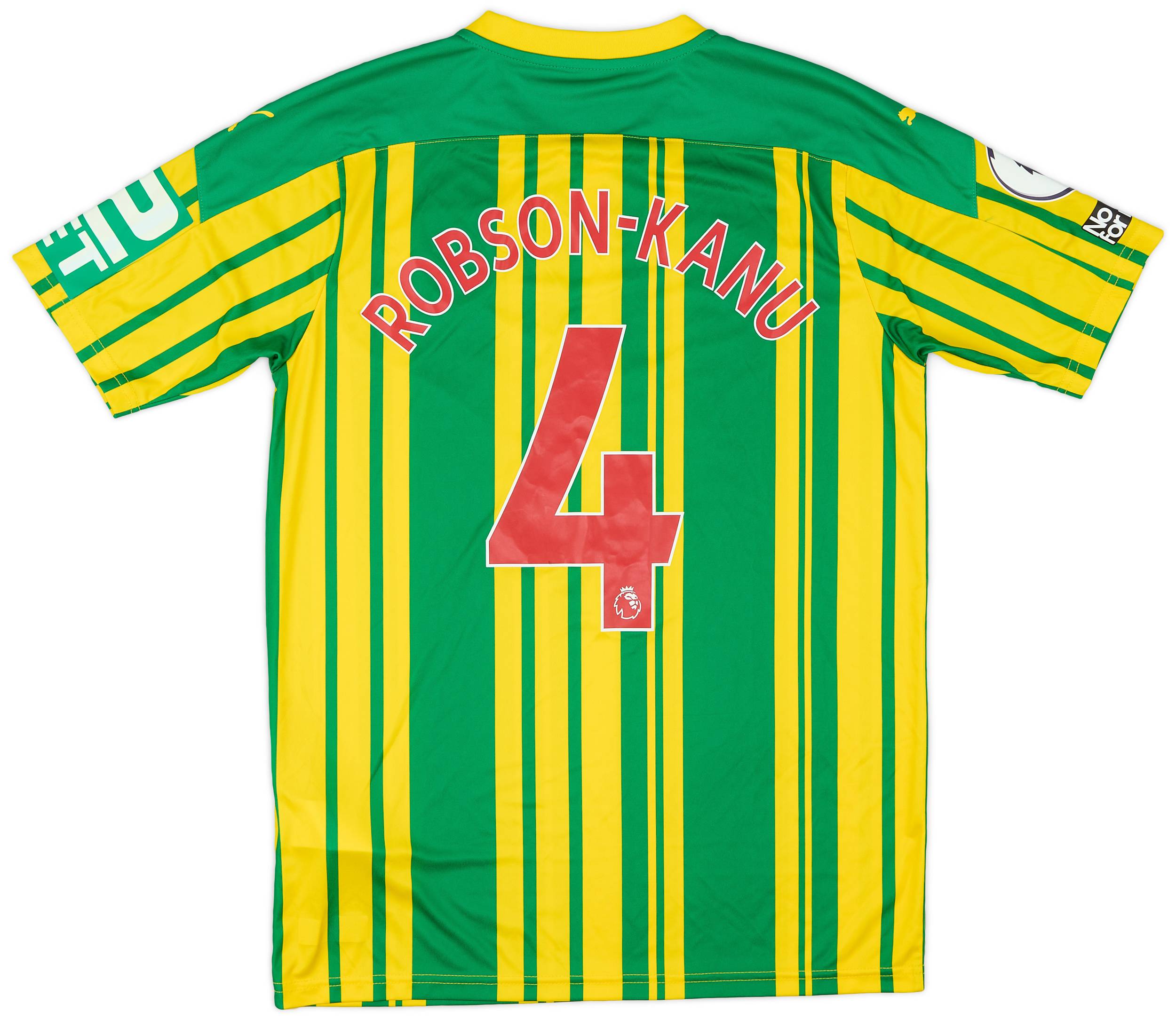 2020-21 West Brom Match Issue Away Shirt Robson-Kanu #4