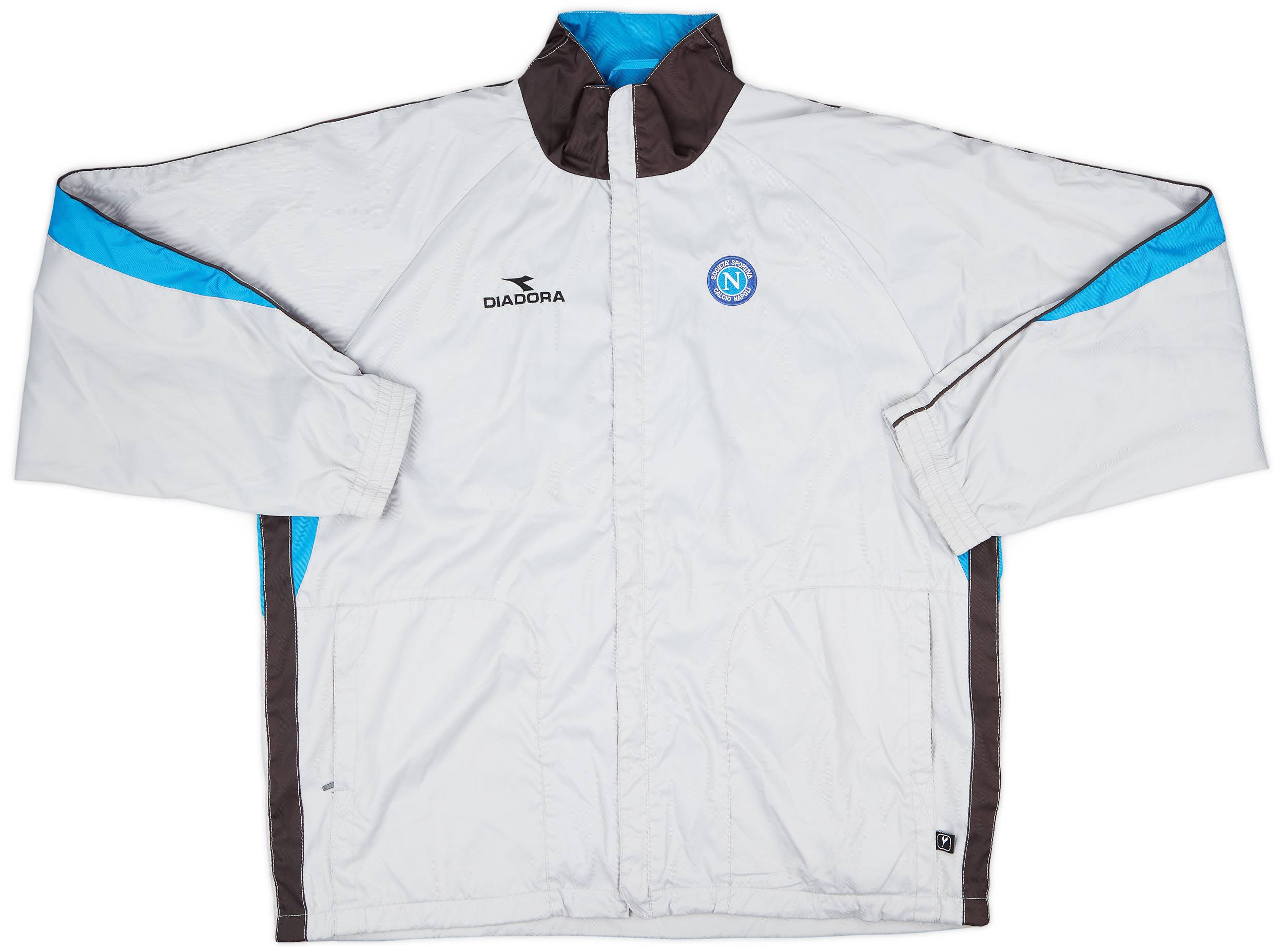 2002-03 Napoli Diadora Track Jacket - 8/10 - (XL)