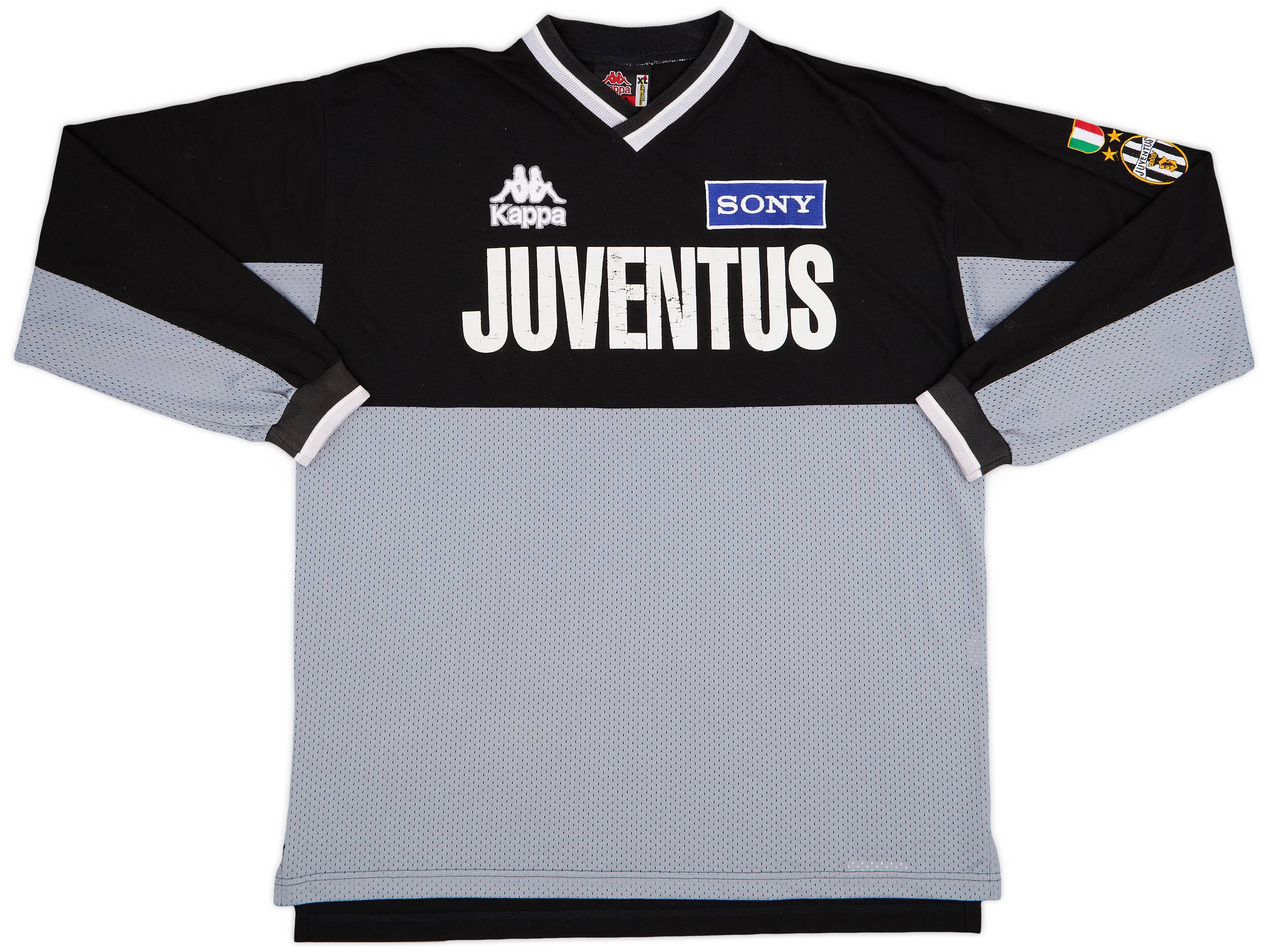 1995-96 Juventus Kappa Training L/S Shirt - 5/10 - (XL)