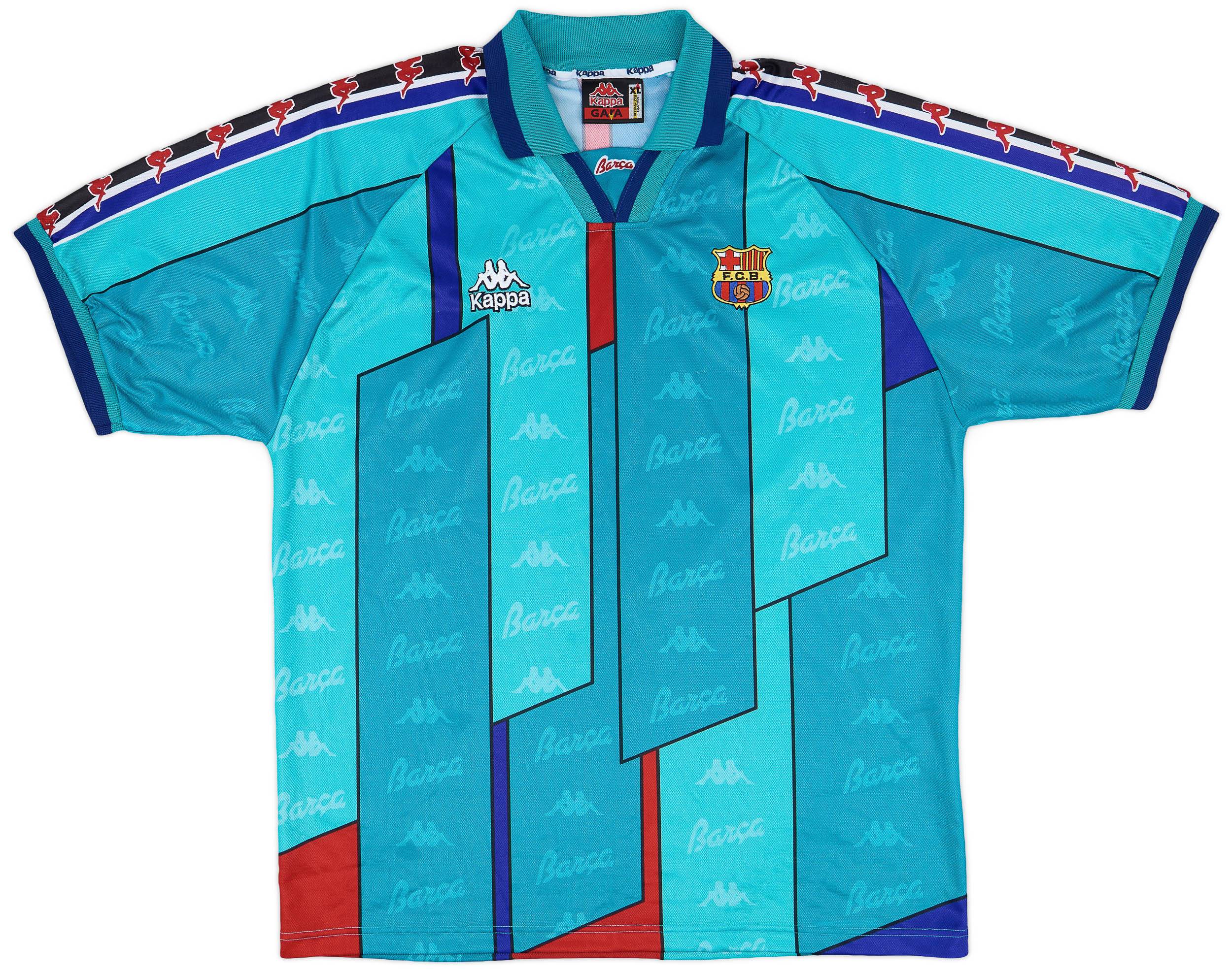 1995-97 Barcelona Away Shirt - 9/10 - (XL)
