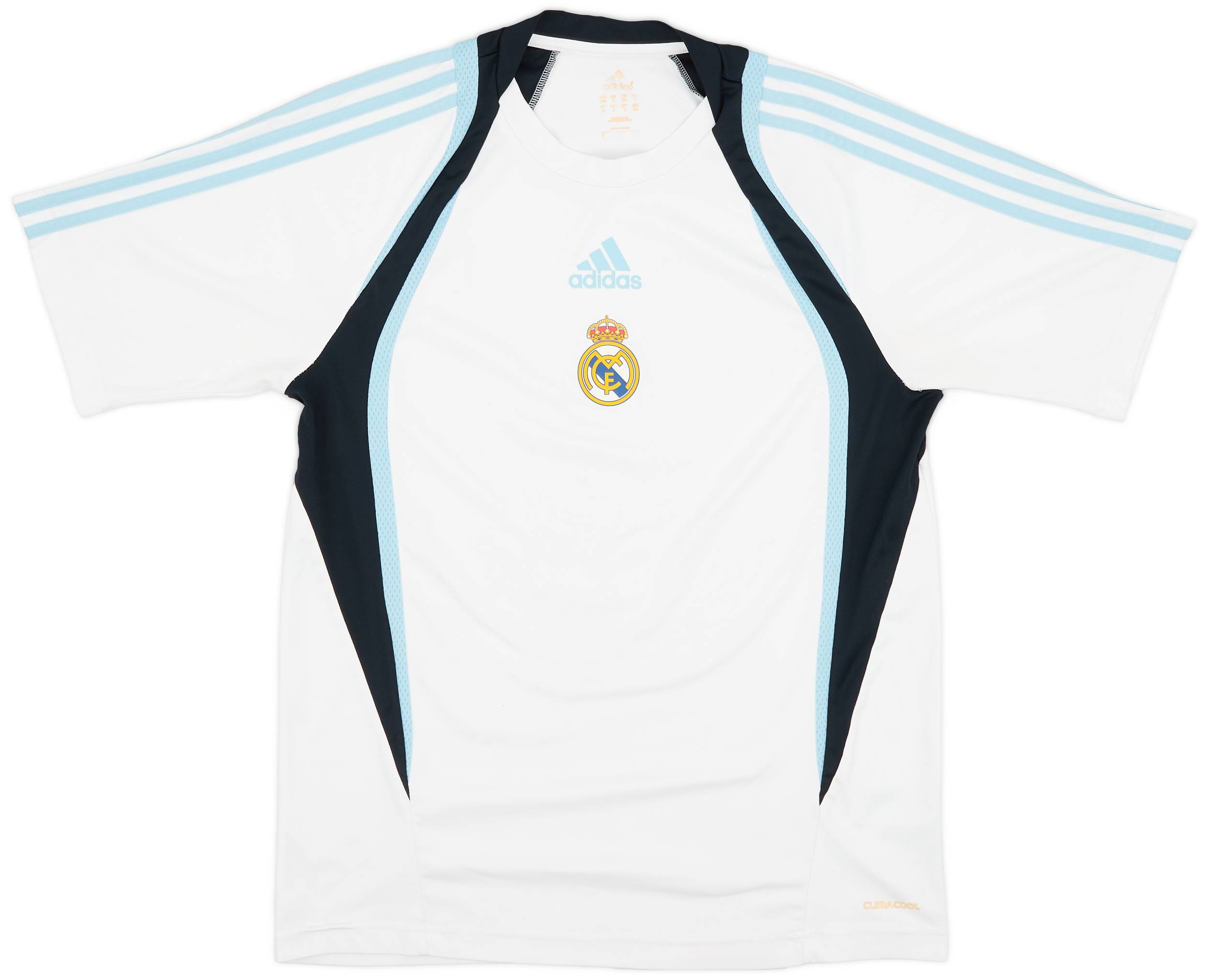 アディダス 00s 09/10REAL MADIRD ユニフォーム M 2009-10 Real Madrid Home Shirt - 6/10 - (M)