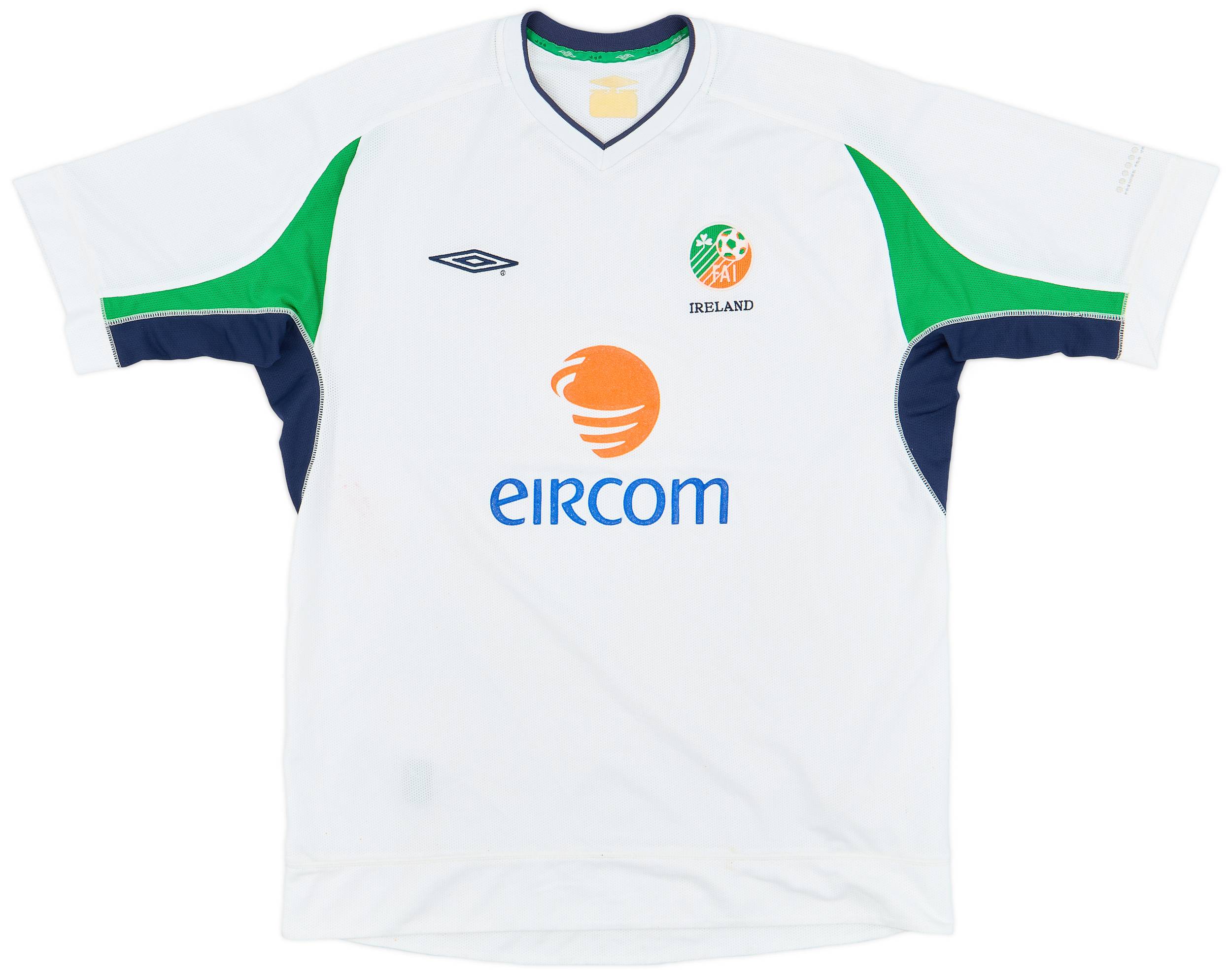 2002-03 Ireland Umbro Training Shirt - 6/10 - (XXL)