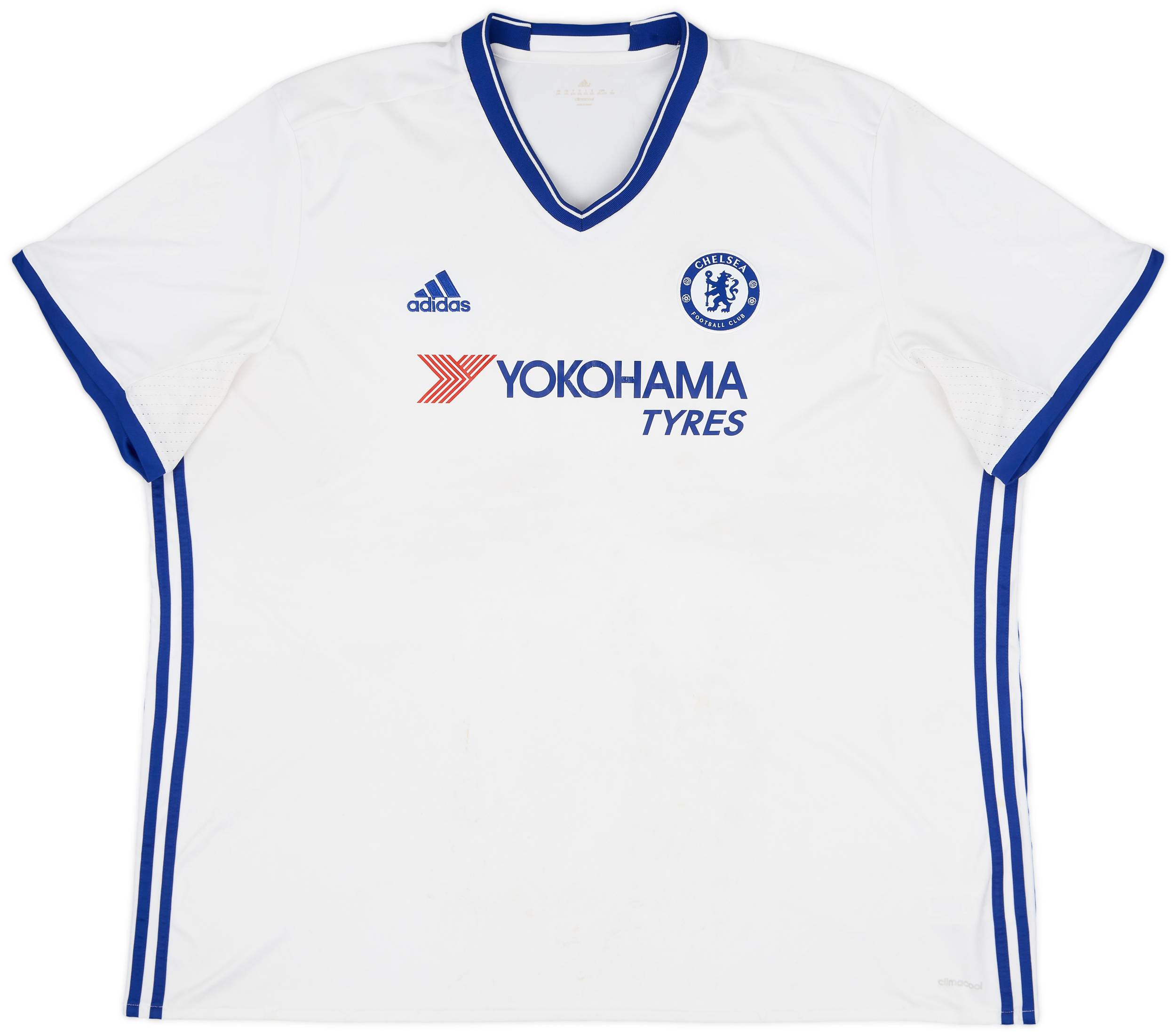 CHELSEA F.C. 2016/17 3rd (2XL) WHITE ADIDAS S/S FOOTBALL