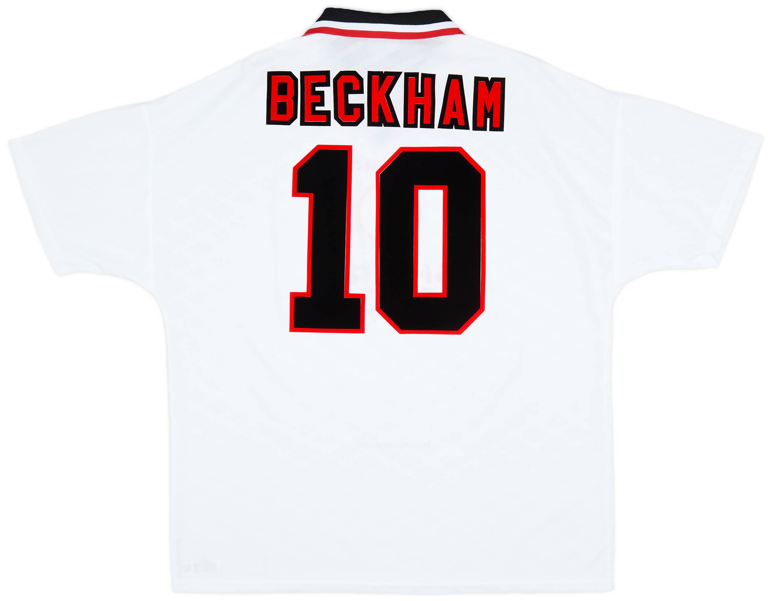 1996-97 Manchester United Away Shirt Beckham #10 - 8/10 - (XXL)