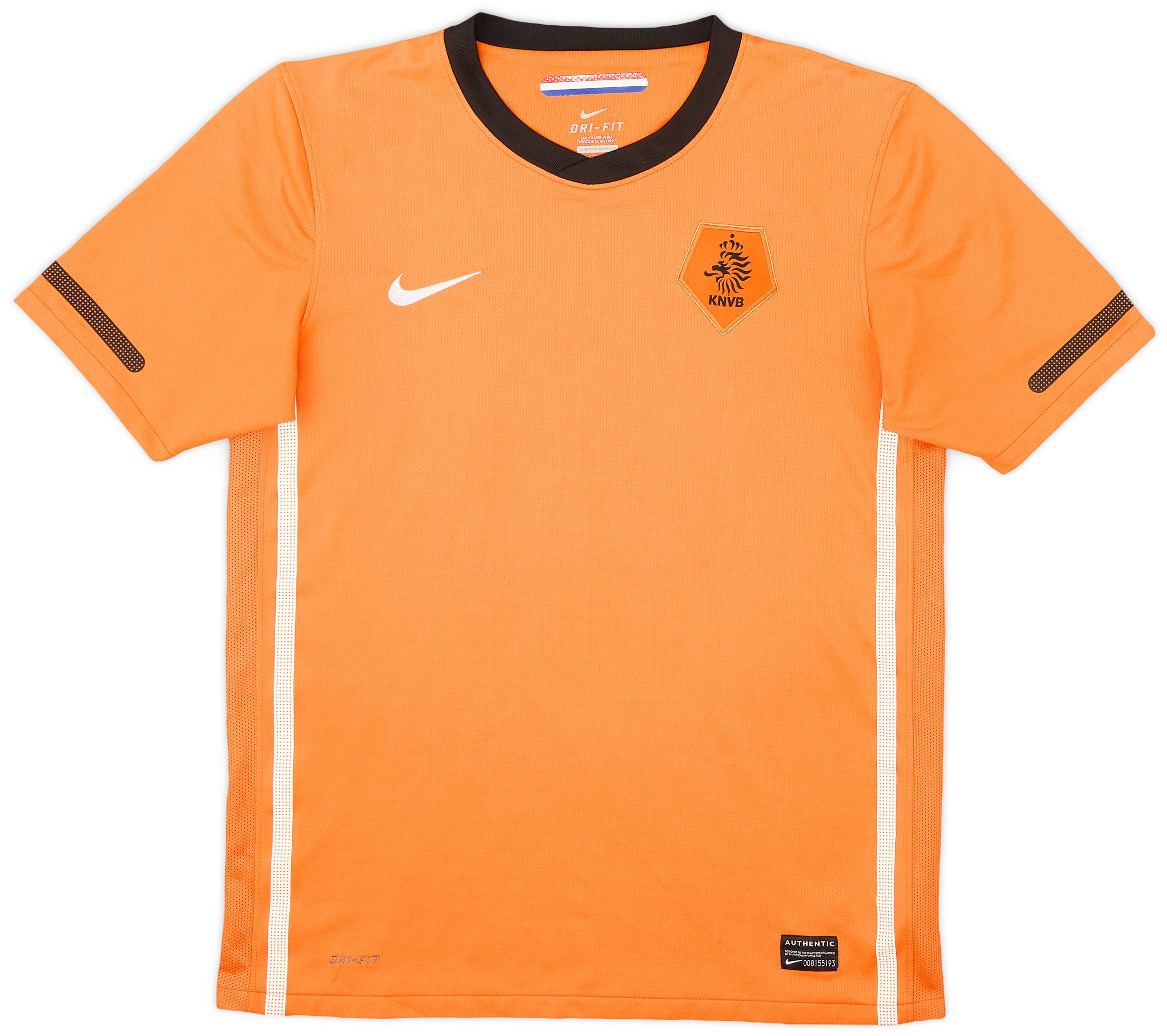 2010-11 Netherlands Home Shirt - 8/10 - (XL.Boys)