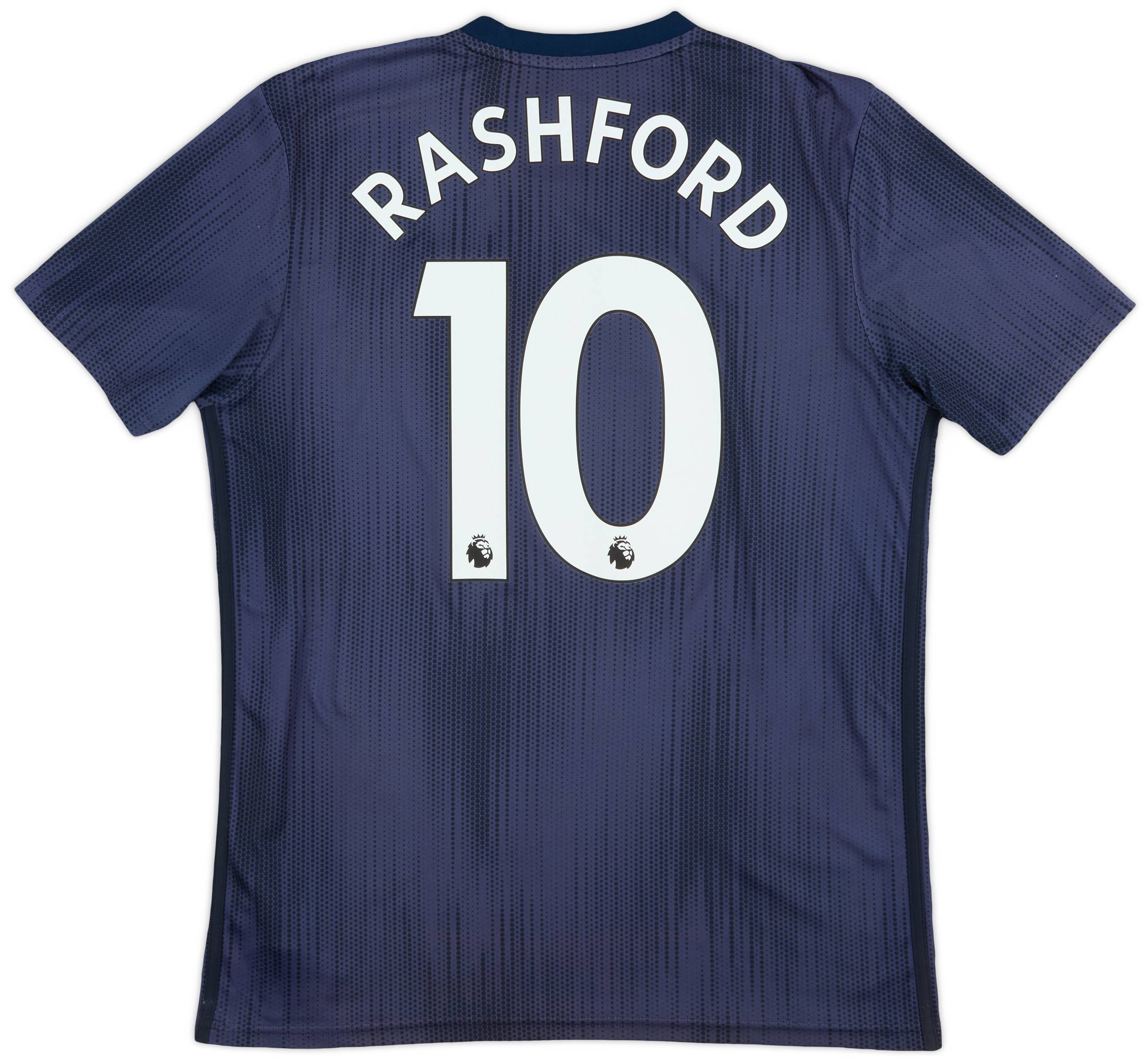 2018-19 Manchester United Third Shirt Rashford #10 - 8/10 - (M)
