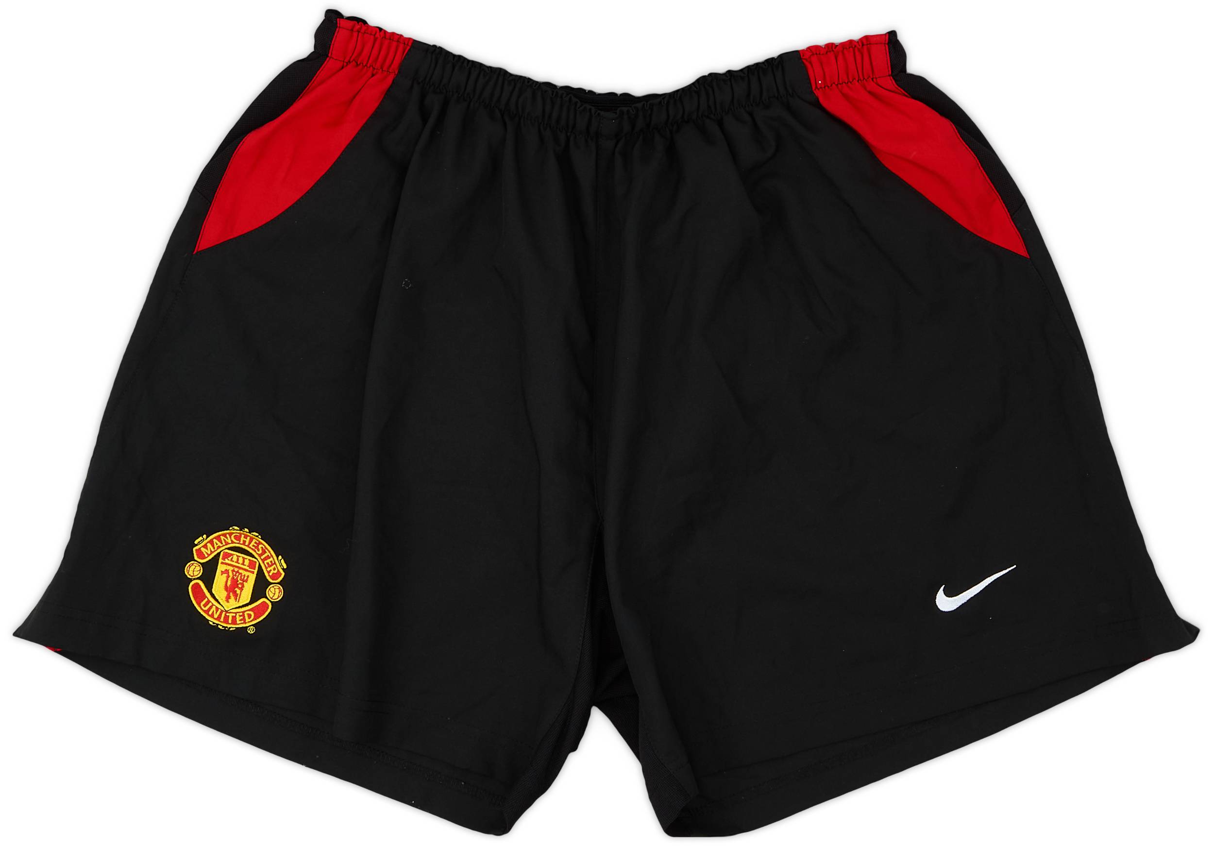 2003-04 Manchester United Nike Training Shorts - 9/10 - (L)