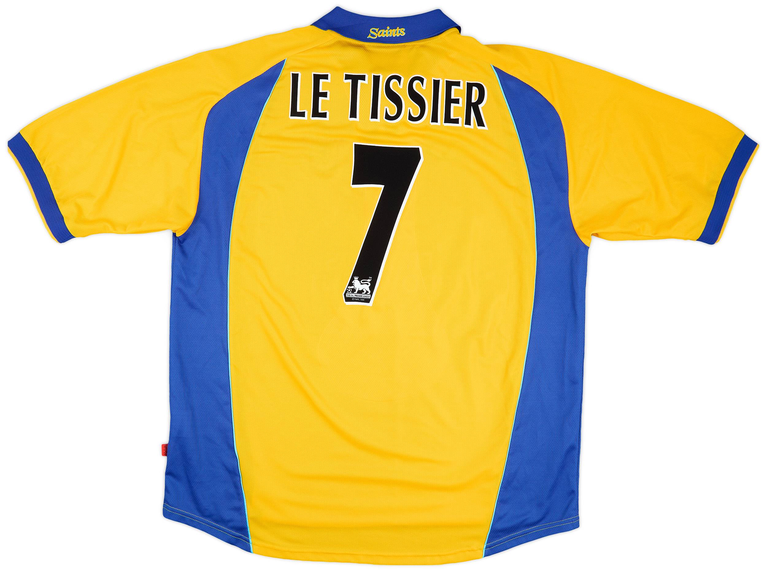 2000-02 Southampton Third Shirt Le Tissier #7 - 9/10 - (XXL)