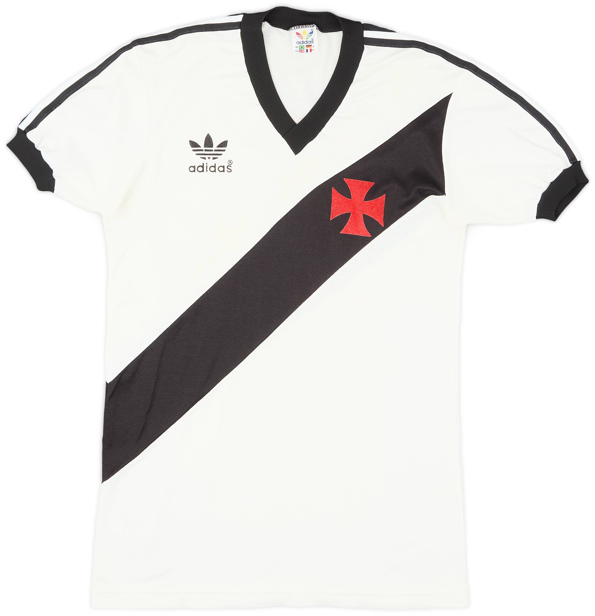 1982-83 Vasco Da Gama Signed Away Shirt - 8/10 - (M)
