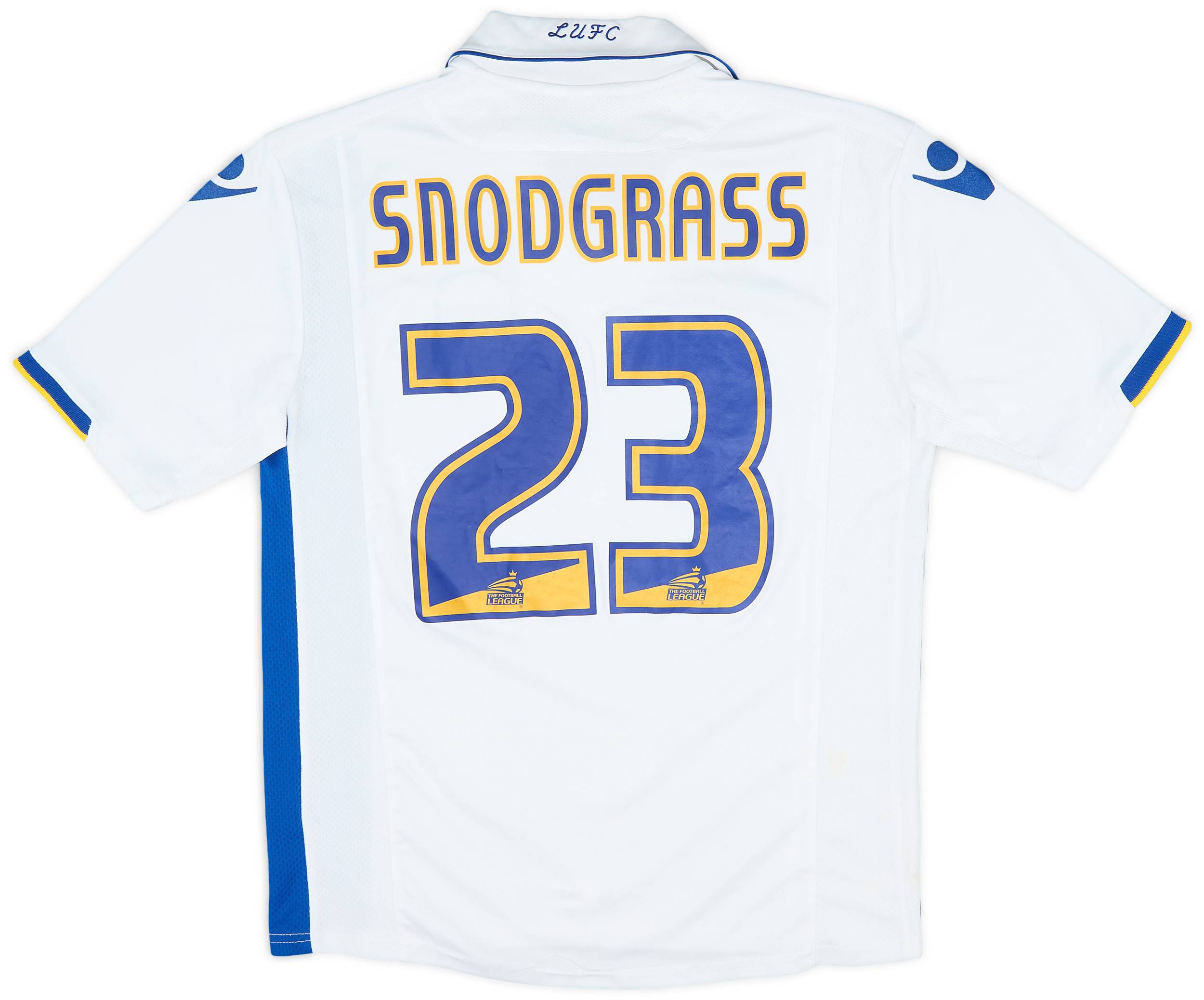 2009-10 Leeds United Home Shirt Snodgrass #23 - 8/10 - (M)
