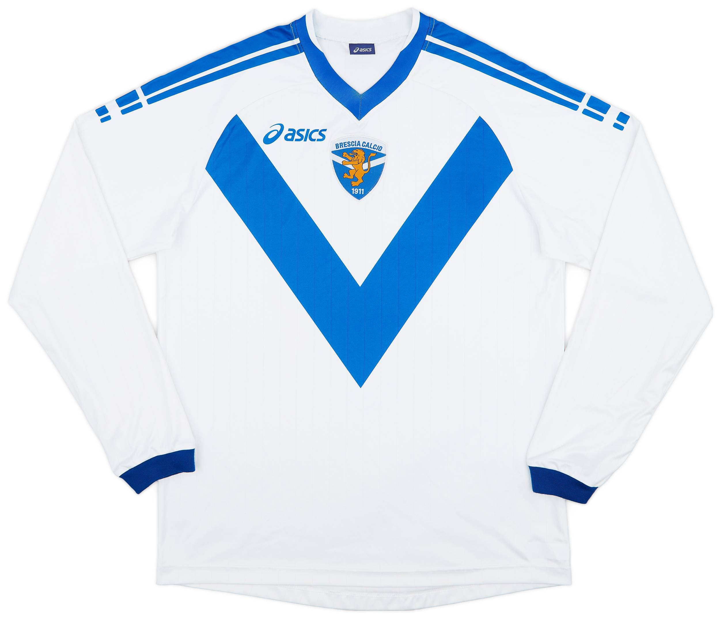 2008 09 Brescia Away L S Shirt 8 10 L