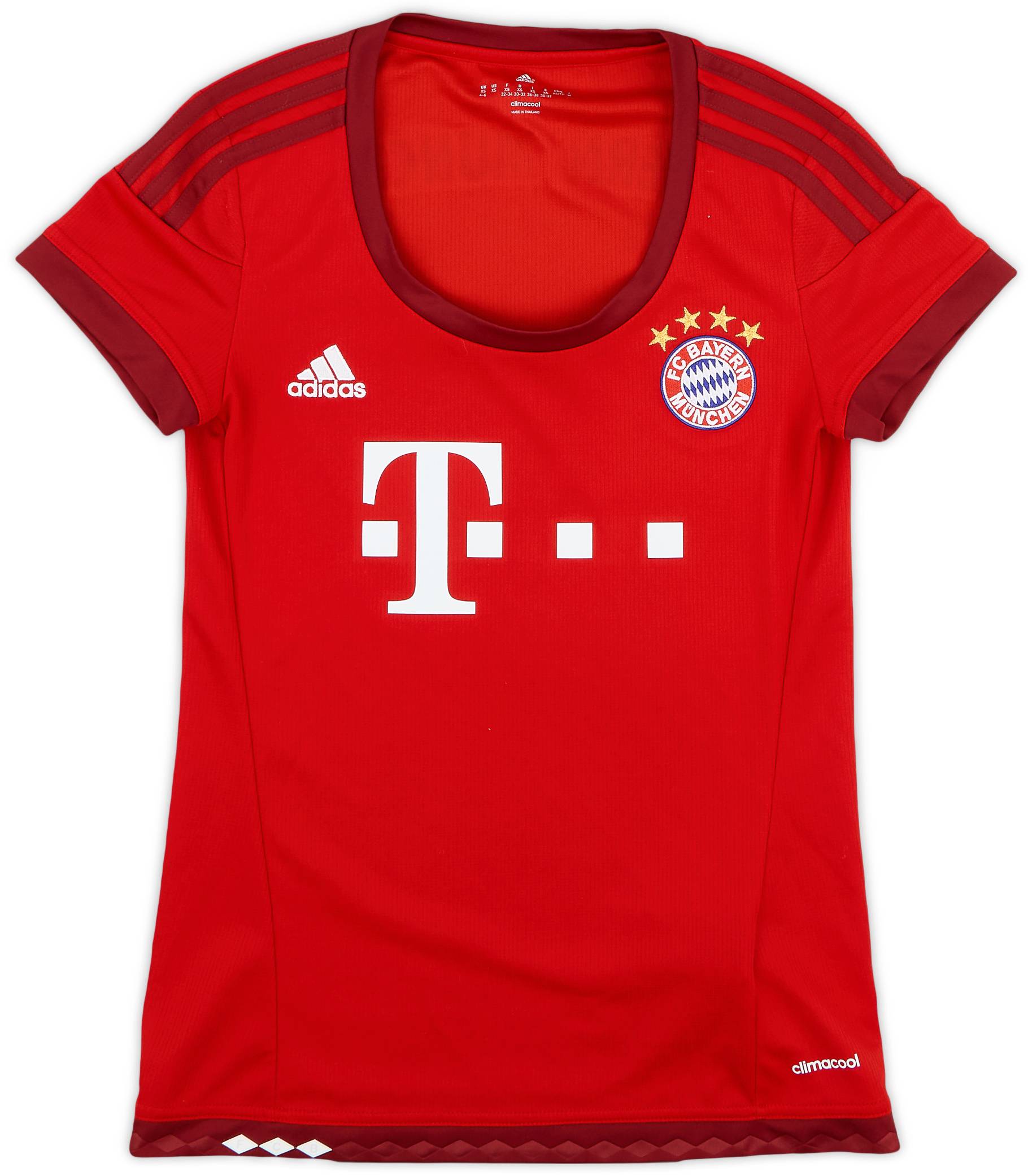 2015-16 Bayern Munich Home Shirt - 9/10 - (Women's XS)