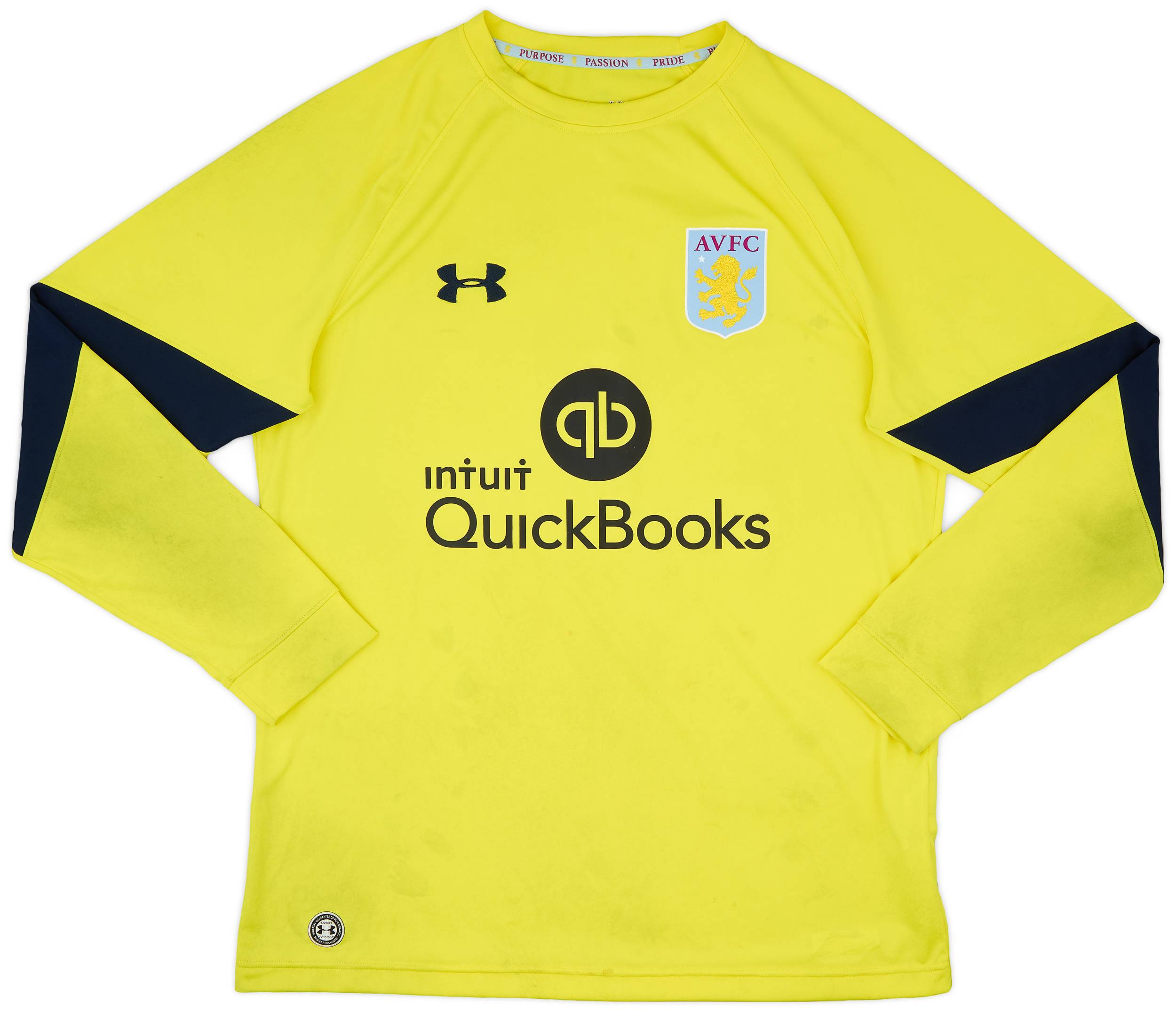 2016-17 Aston Villa GK Shirt - 4/10 - (XL)