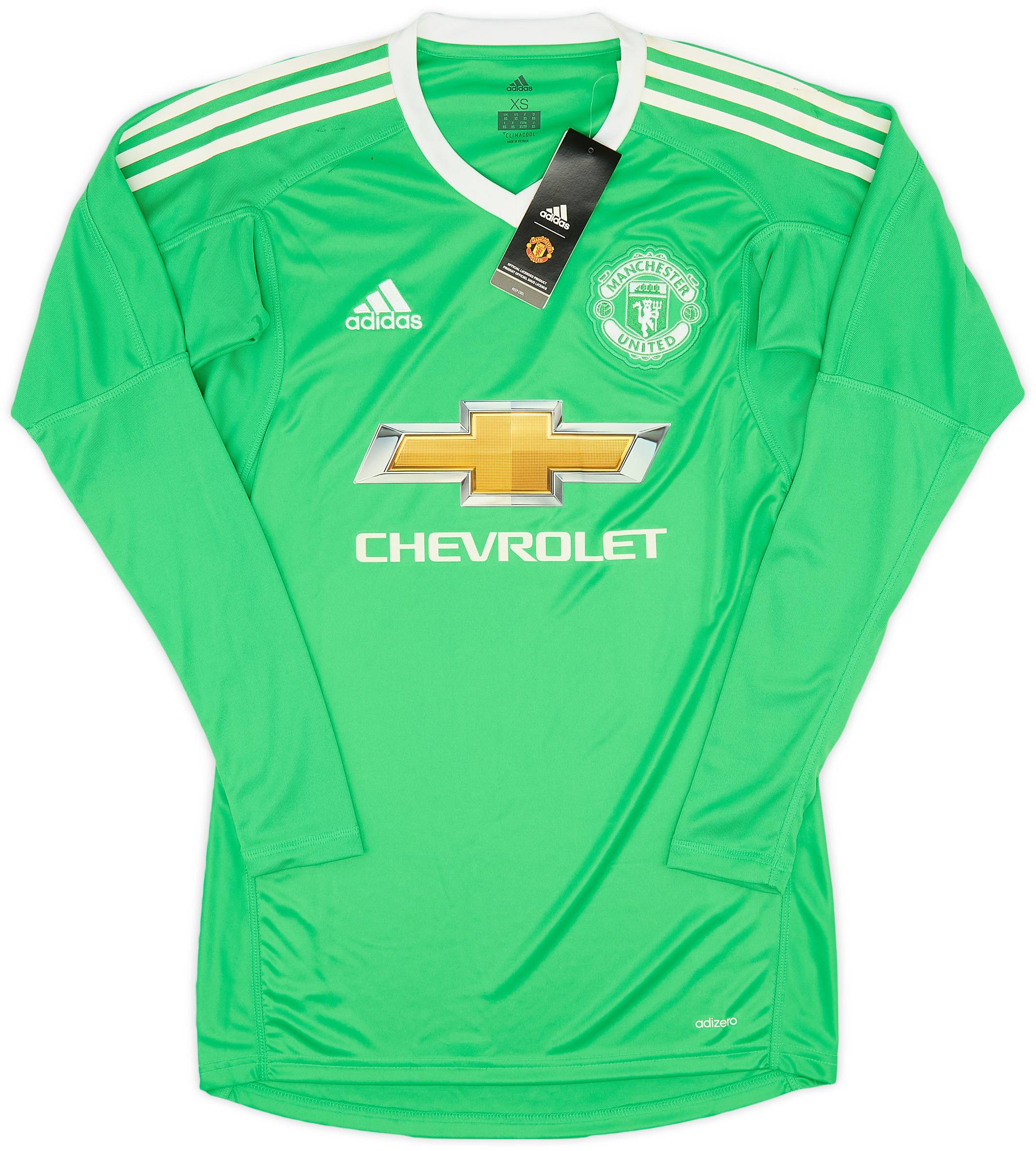 2017 18 Manchester United Authentic GK Shirt XS