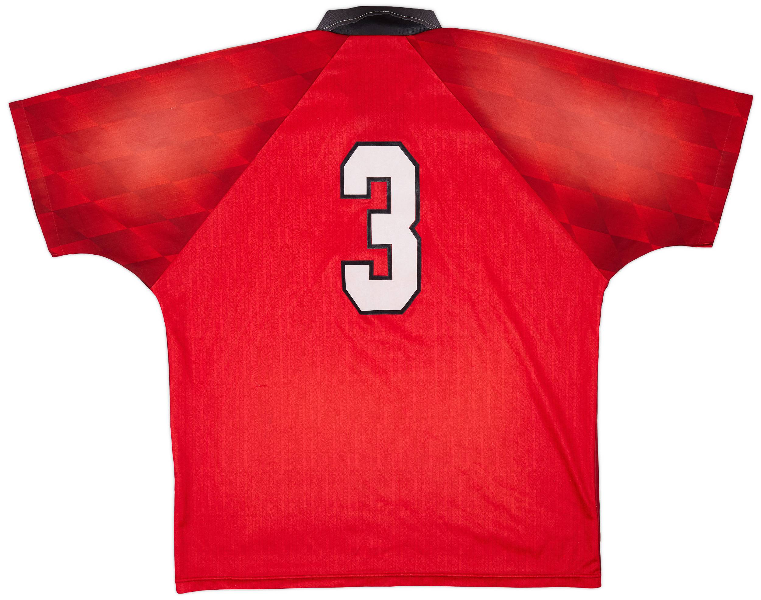 超美品　Umbro Manchester United 1996-98 L Umbro Manchester United 1996-98 UCL Home Jersey Shirt No.7