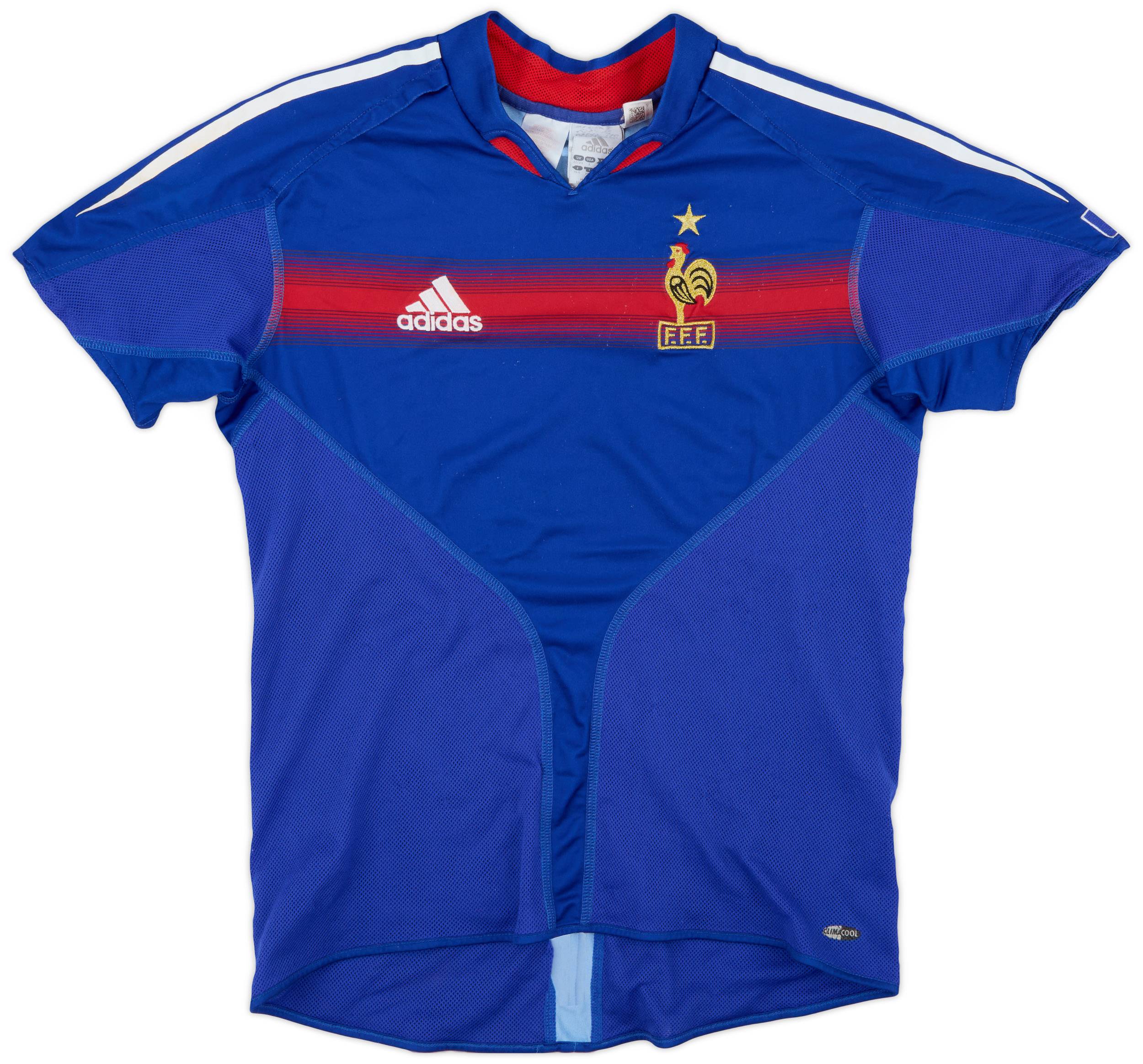 2004-06 France Home Shirt - 8/10 - (L.Boys)