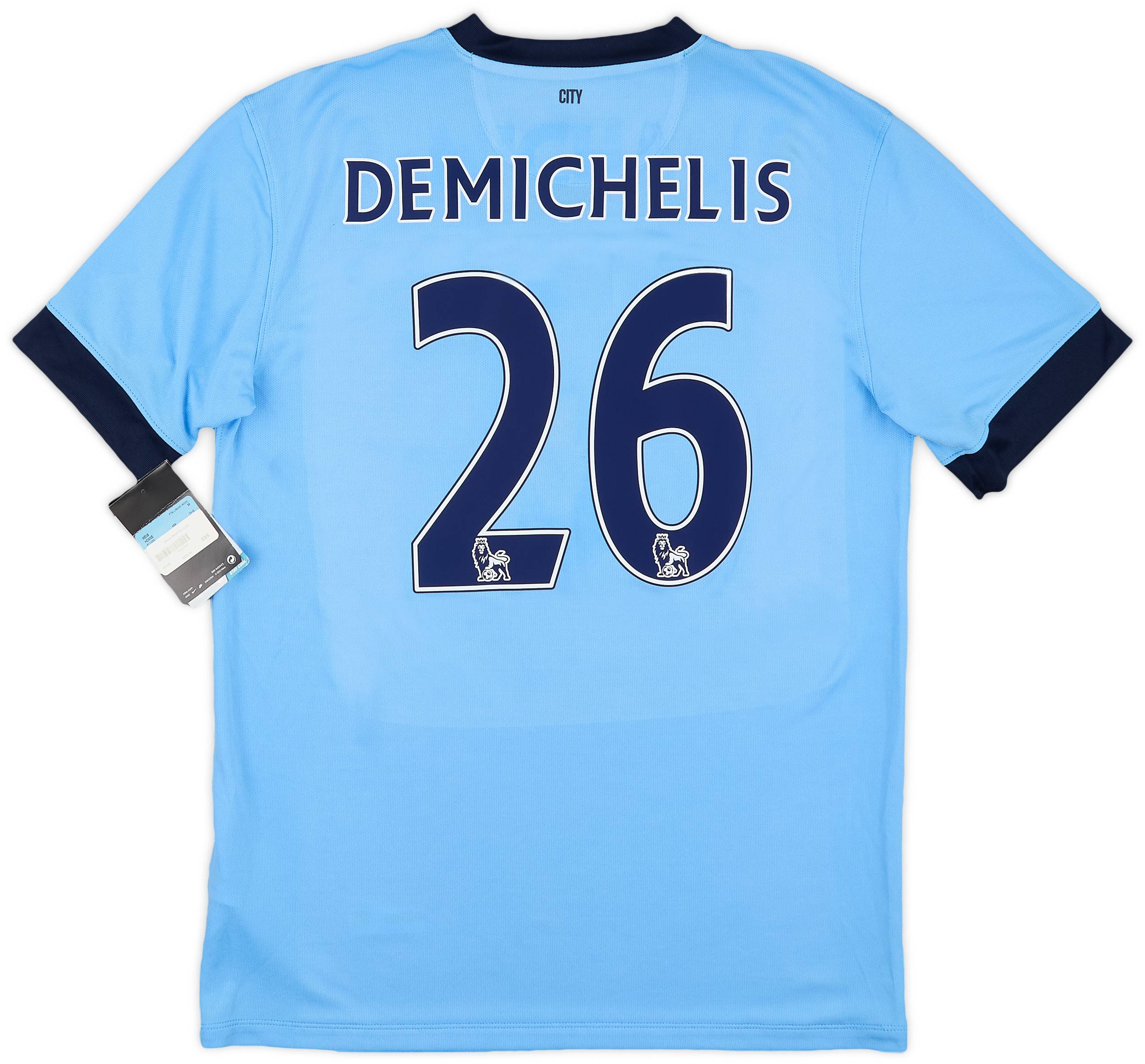 2014-15 Manchester City Home Shirt Demichelis #26 (M)