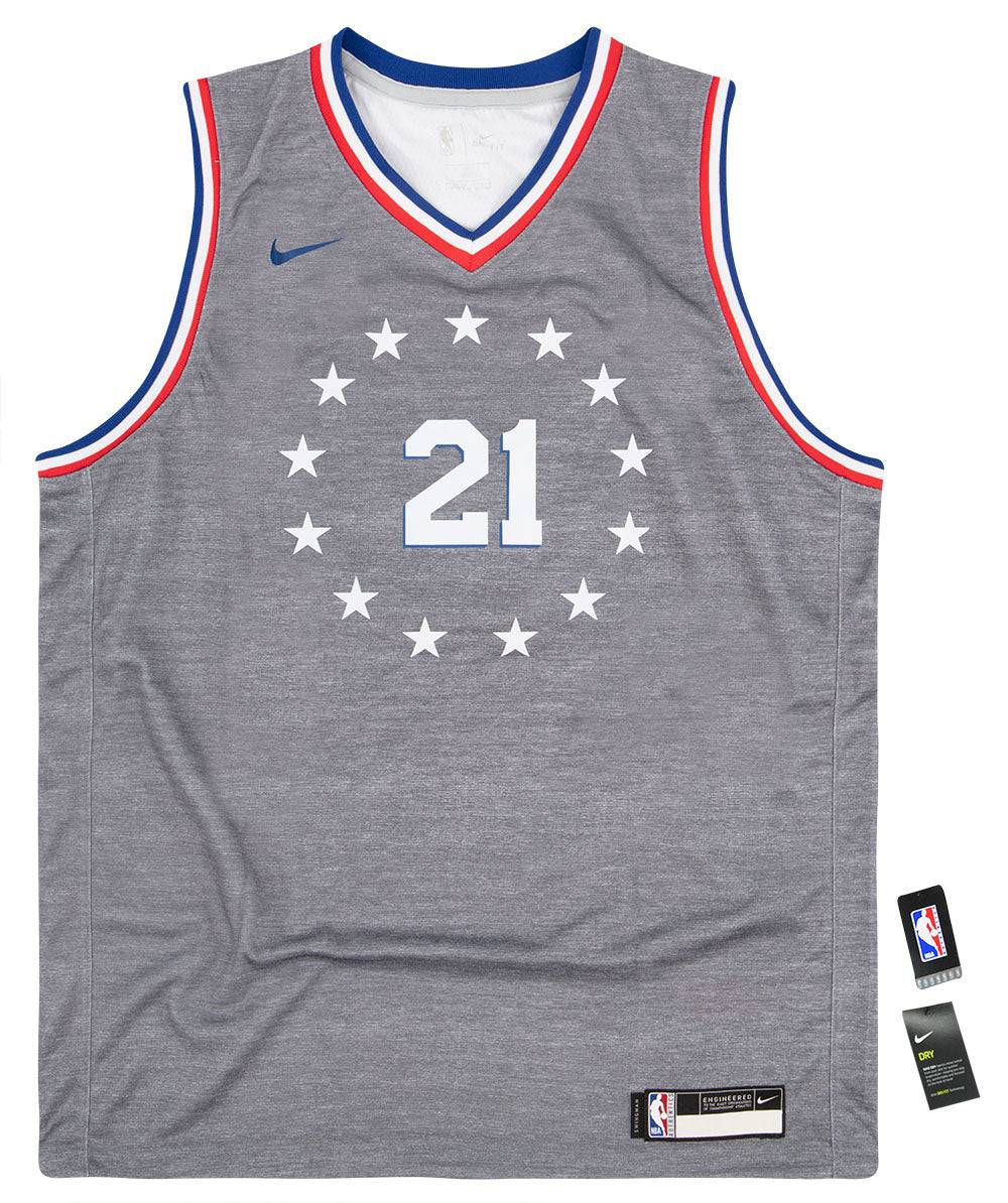 2018-19 Philadelphia 76ers Embiid #21 Nike Swingman Jersey (Alternate) Y - W/Tags
