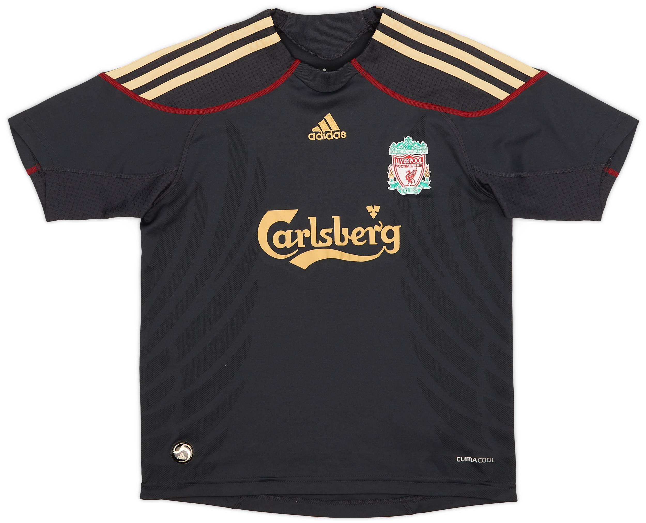 2009-10 Liverpool Away Shirt - 8/10 - (S.Boys)