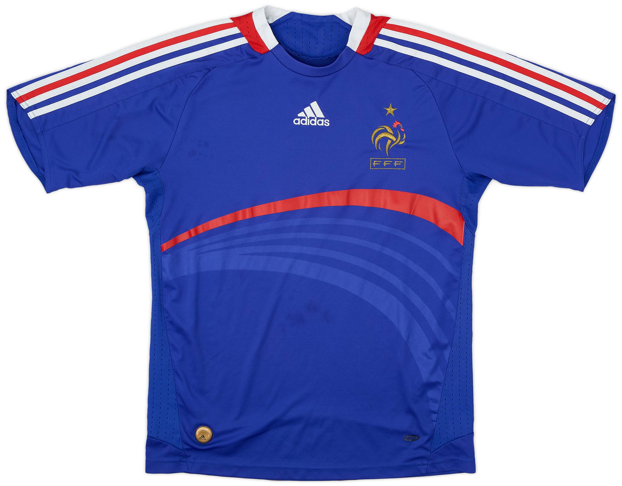 2007-08 France Home Shirt - 8/10 - (XL.Boys)
