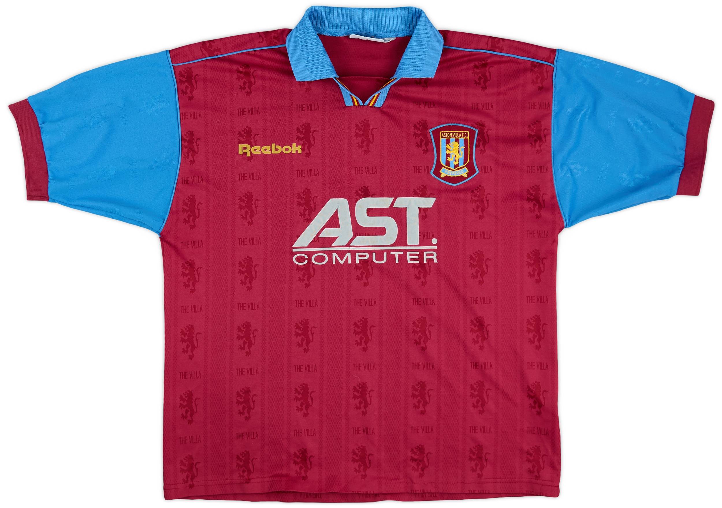 1995-97 Aston Villa Home Shirt - 6/10 - (L)