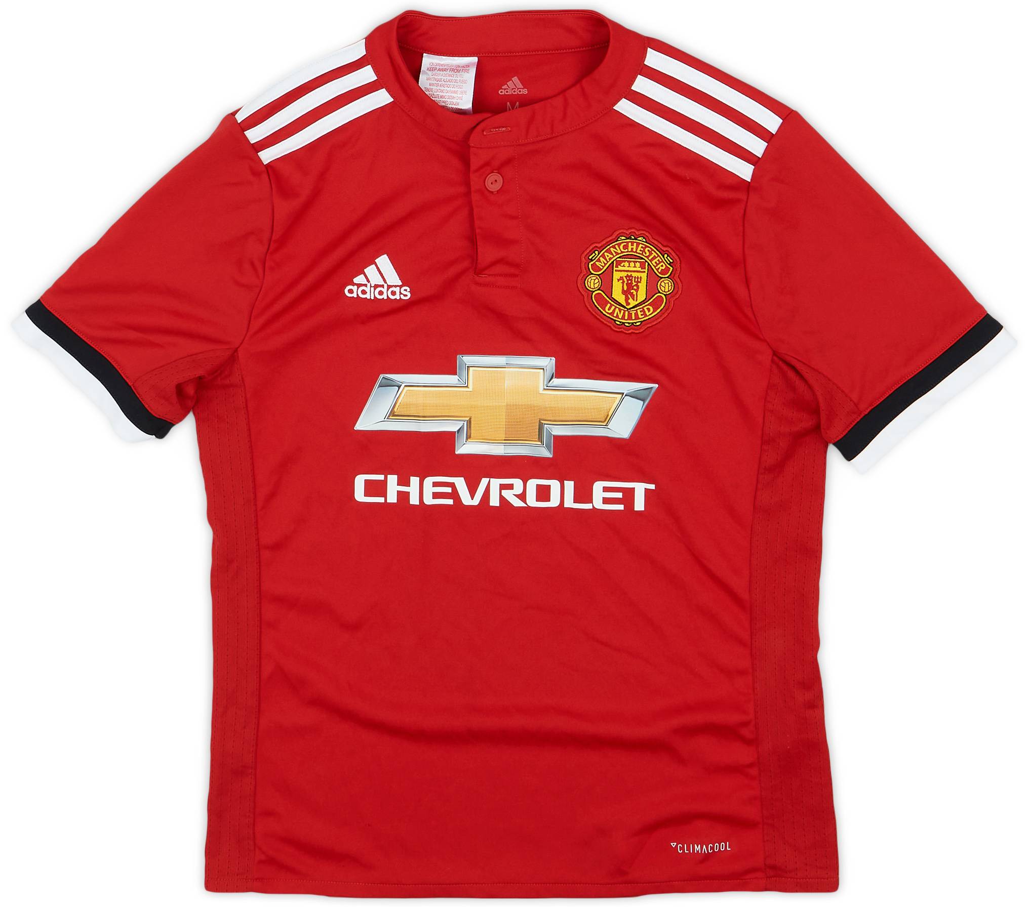 2017-18 Manchester United Home Shirt - 5/10 - (M.Boys)