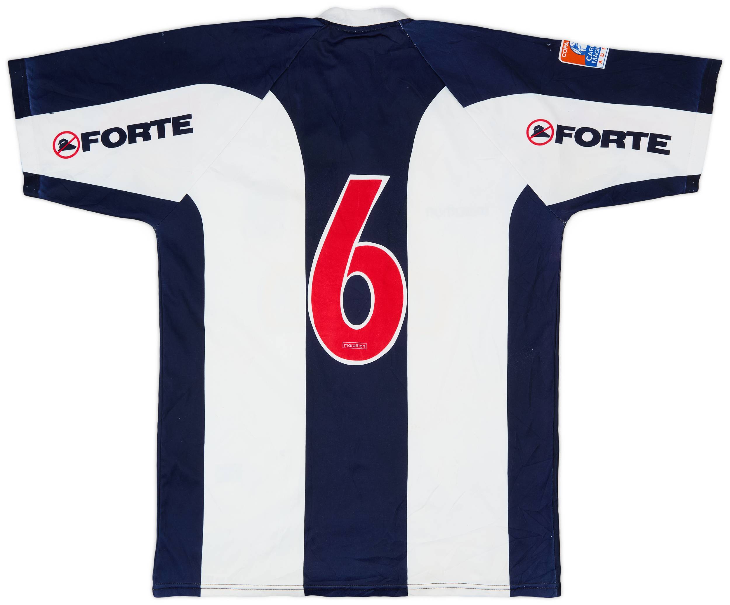 2007 Alianza Lima Home Shirt #6 - 6/10 - (L)