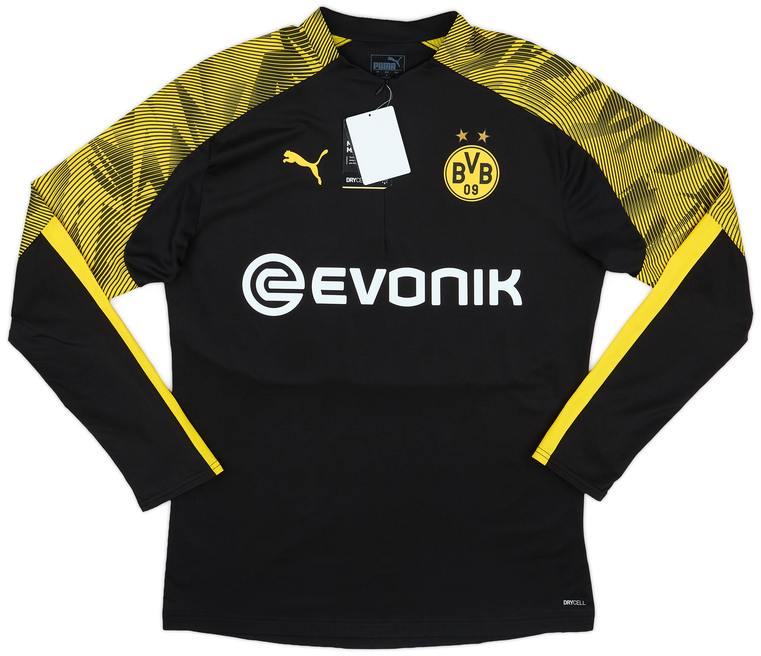 2019-20 Borussia Dortmund Puma 1/4 Zip Training Top