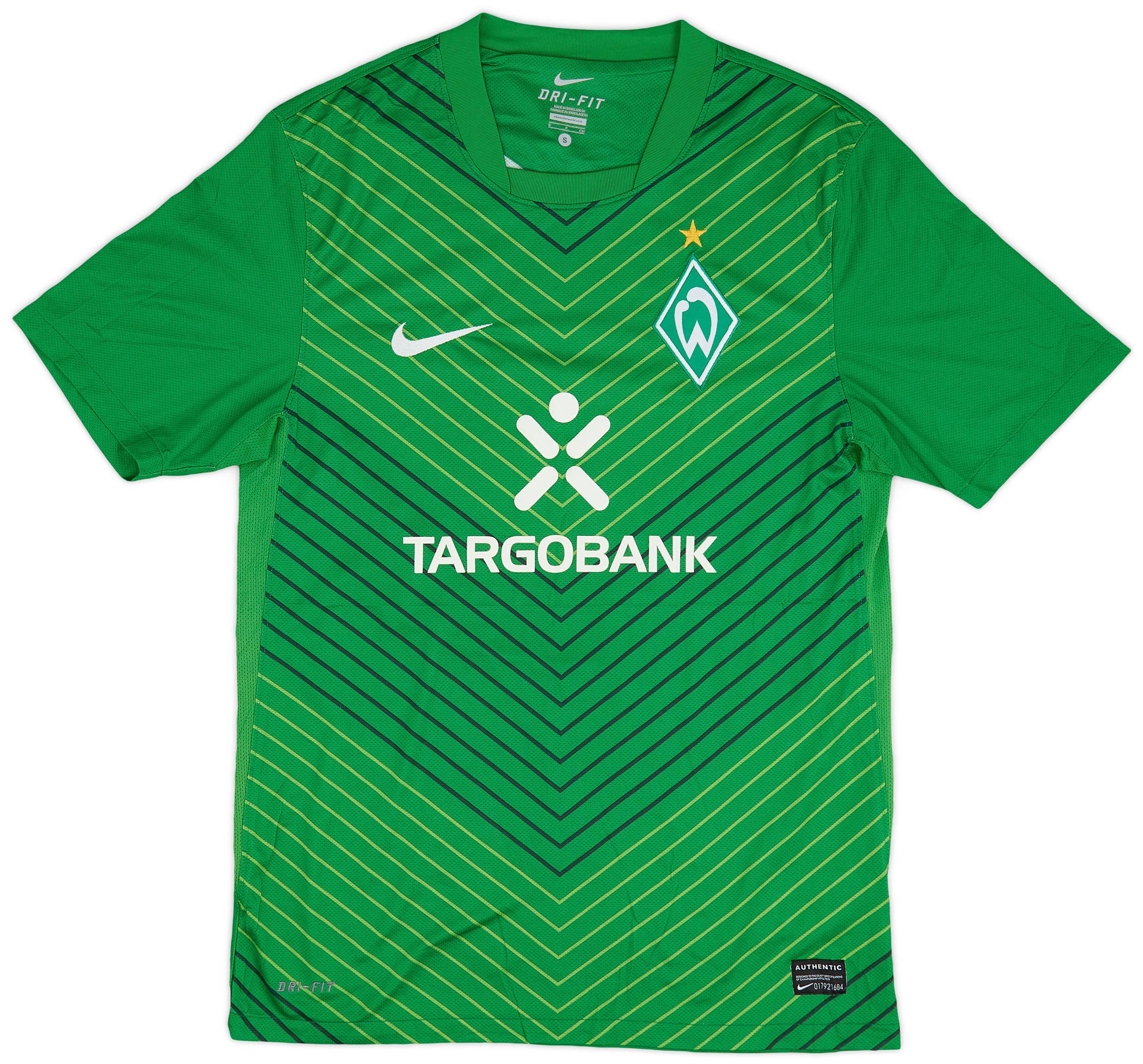 2011-12 Werder Bremen Home Shirt - 7/10 - (S)