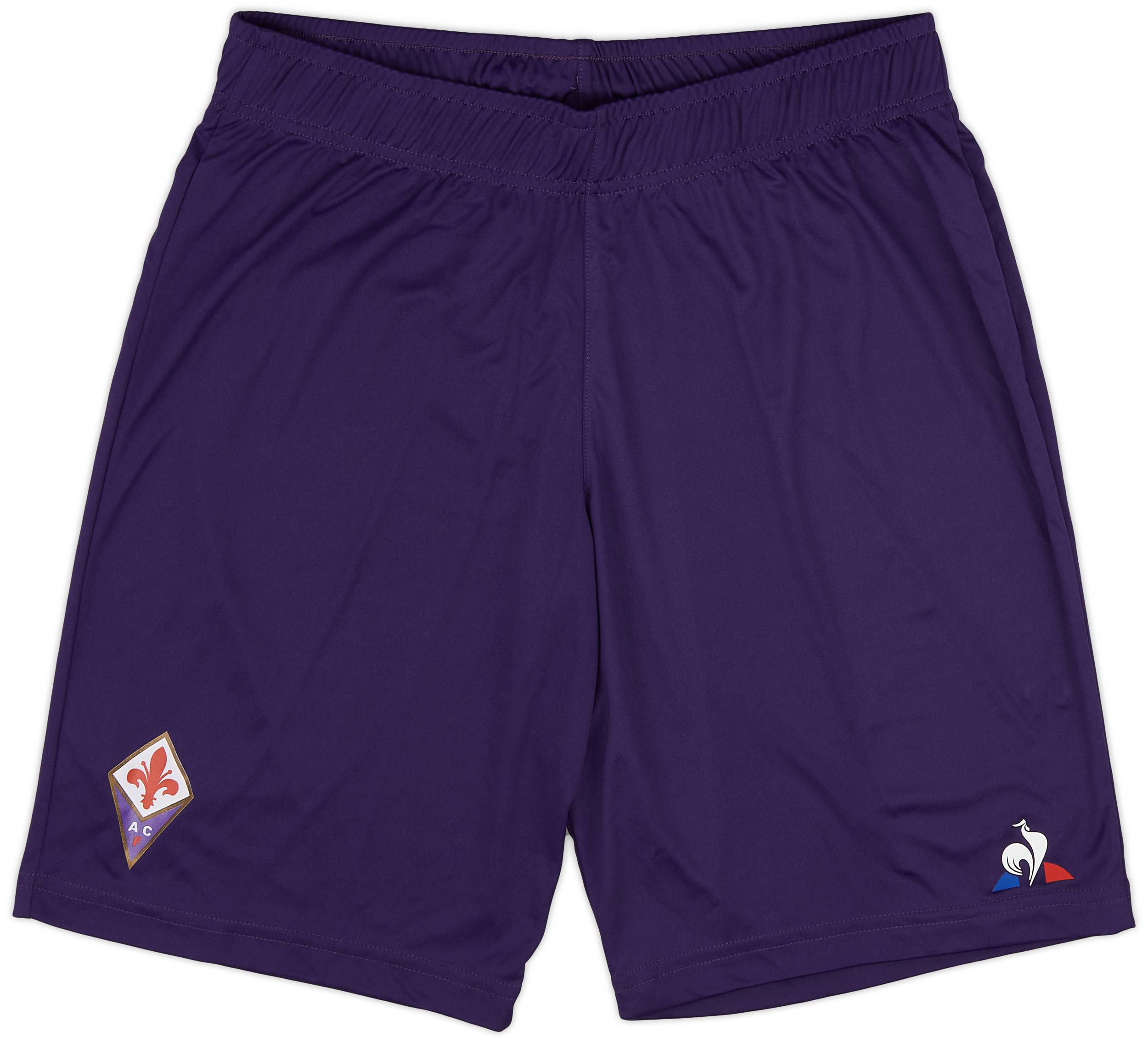 2019-20 Fiorentina Authentic Home Shorts - As New