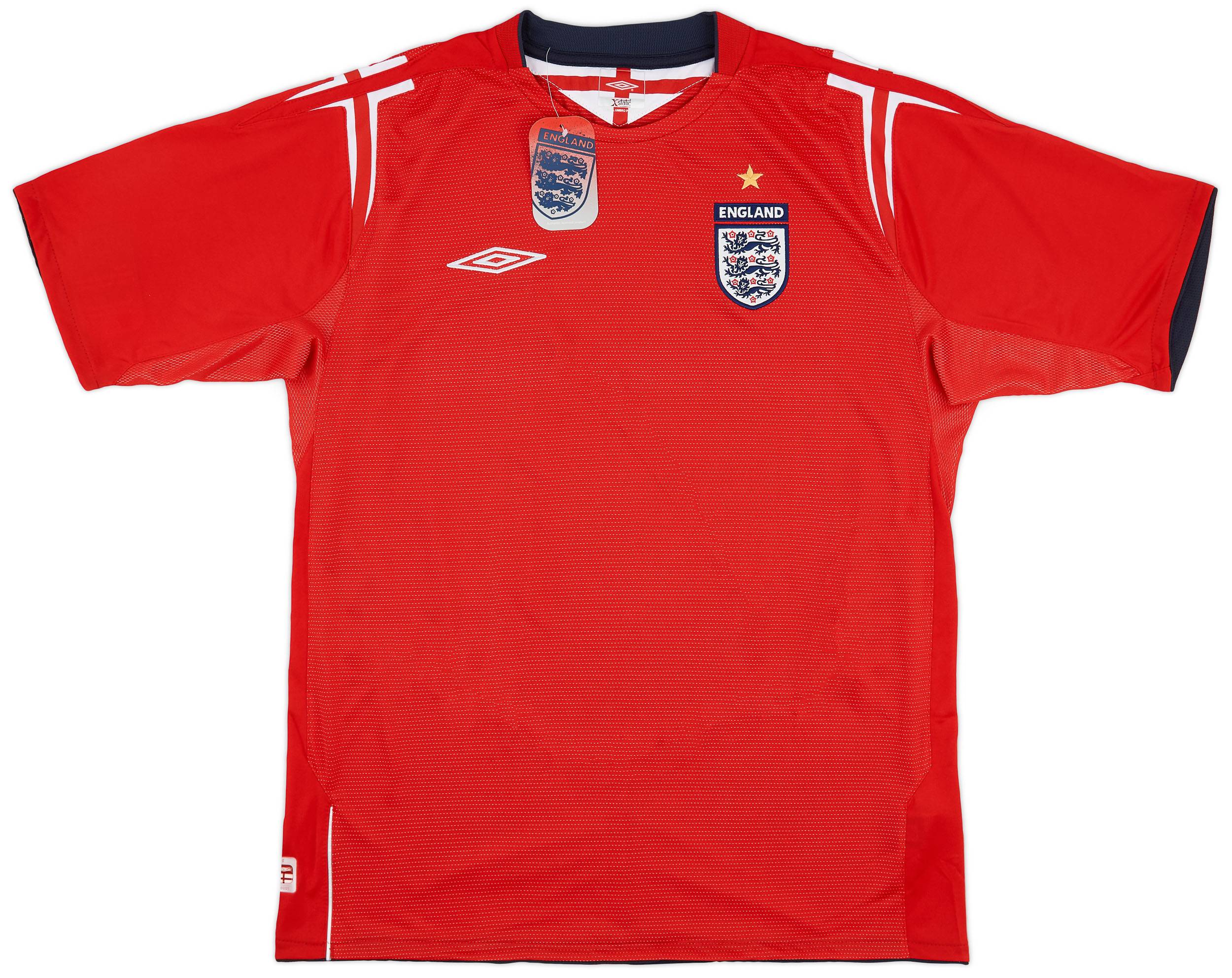 2004 06 England Away Shirt
