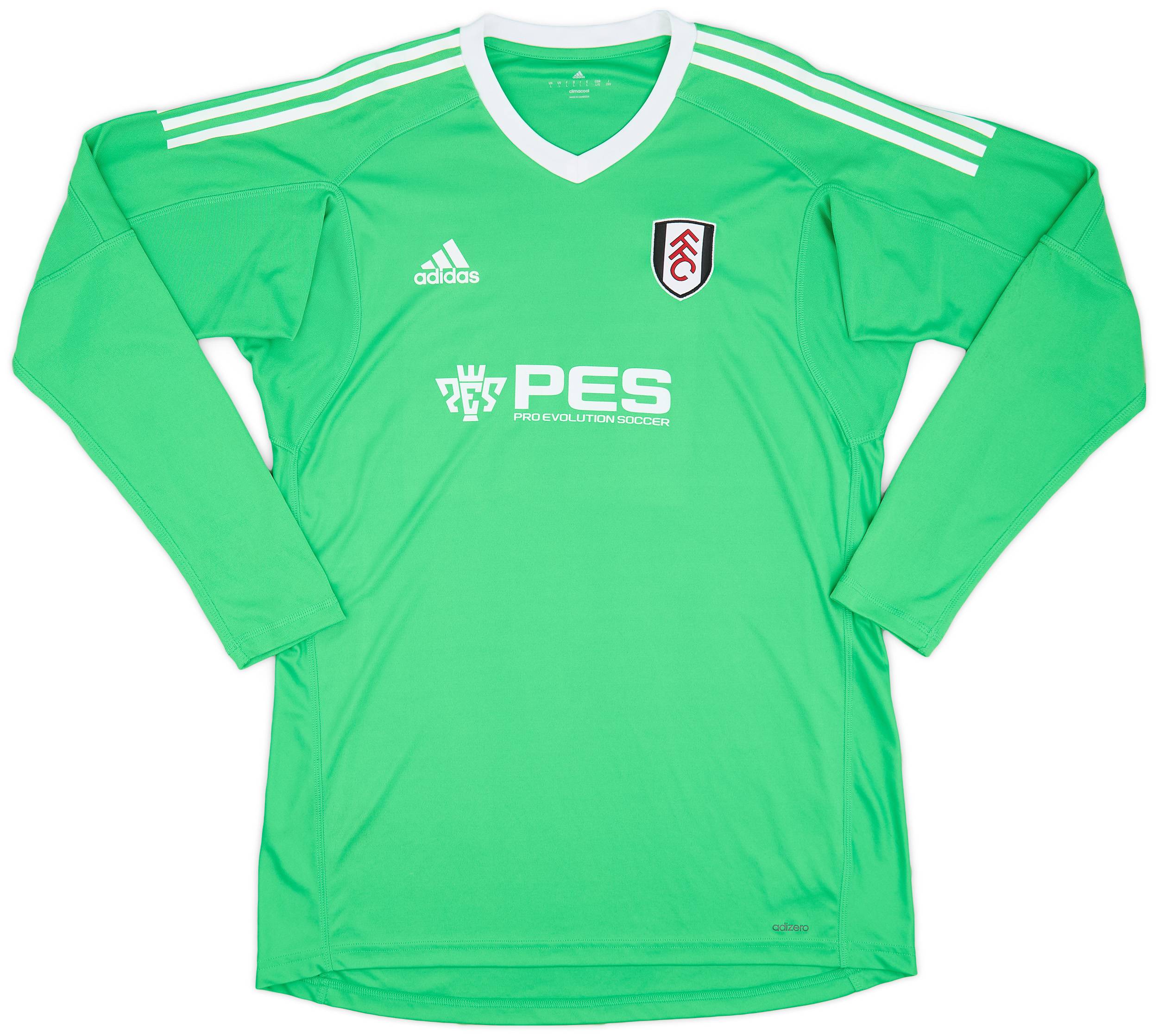 2017-18 Fulham Youth Player Issue GK Shirt #13 - 7/10 - (L)