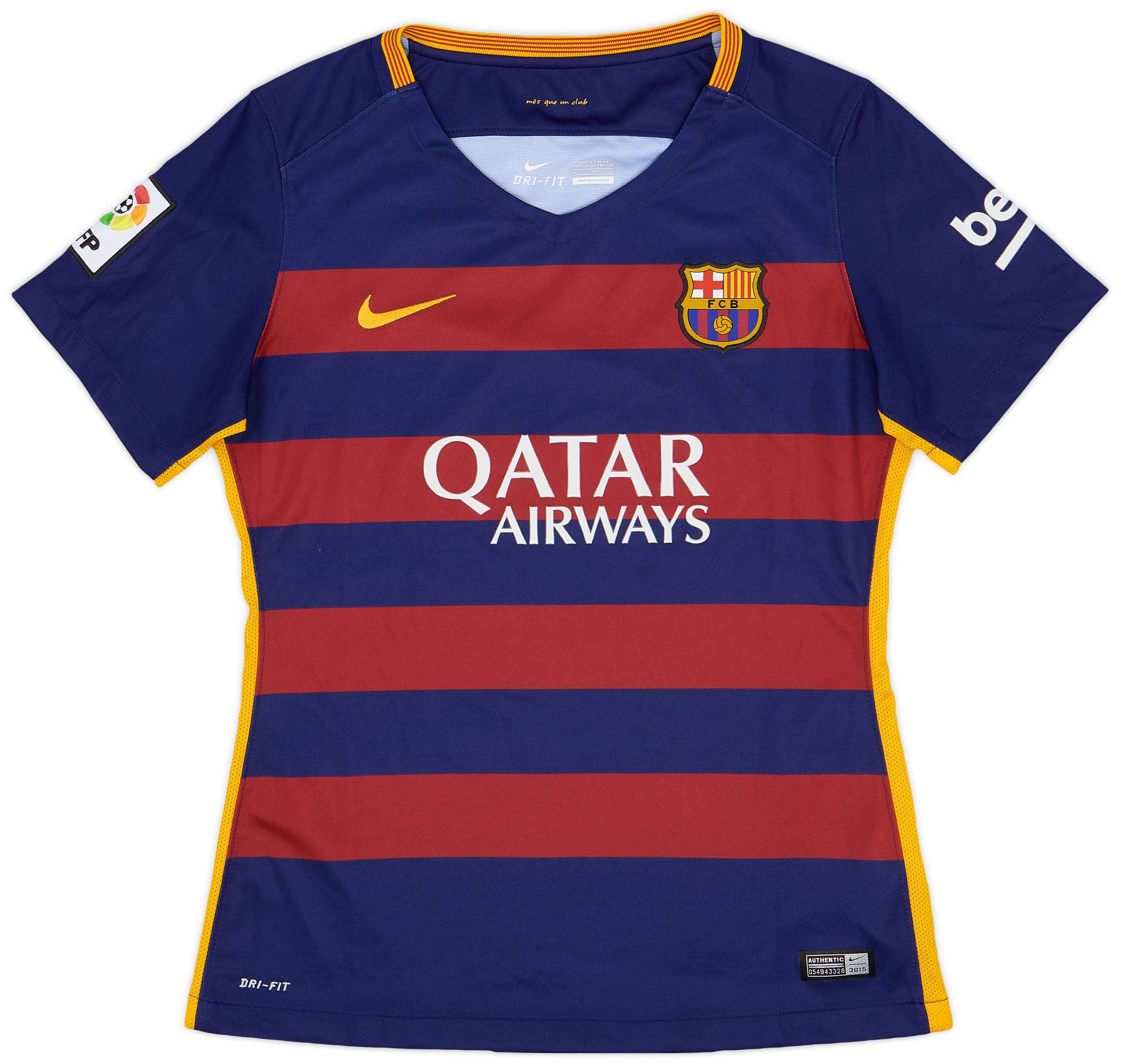 2015-16 Barcelona Home Shirt 9/10 (Women's M)