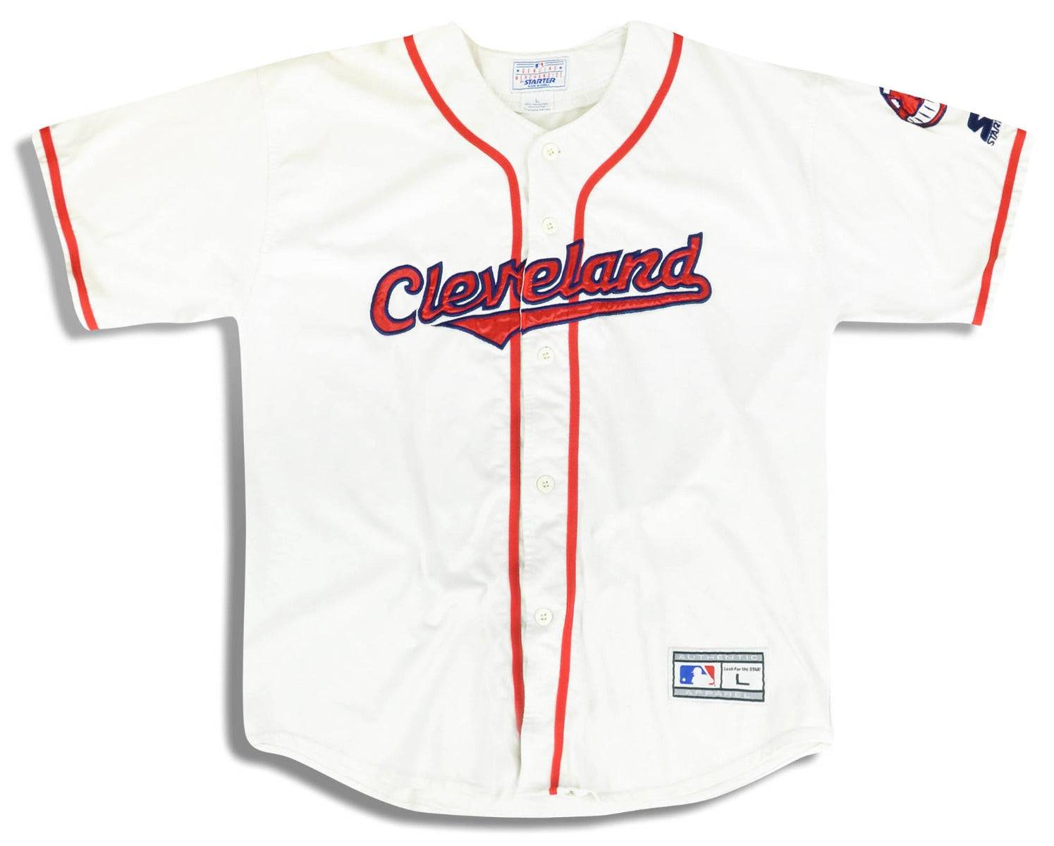 1995 Cleveland Indians Lopez Starter Jersey L