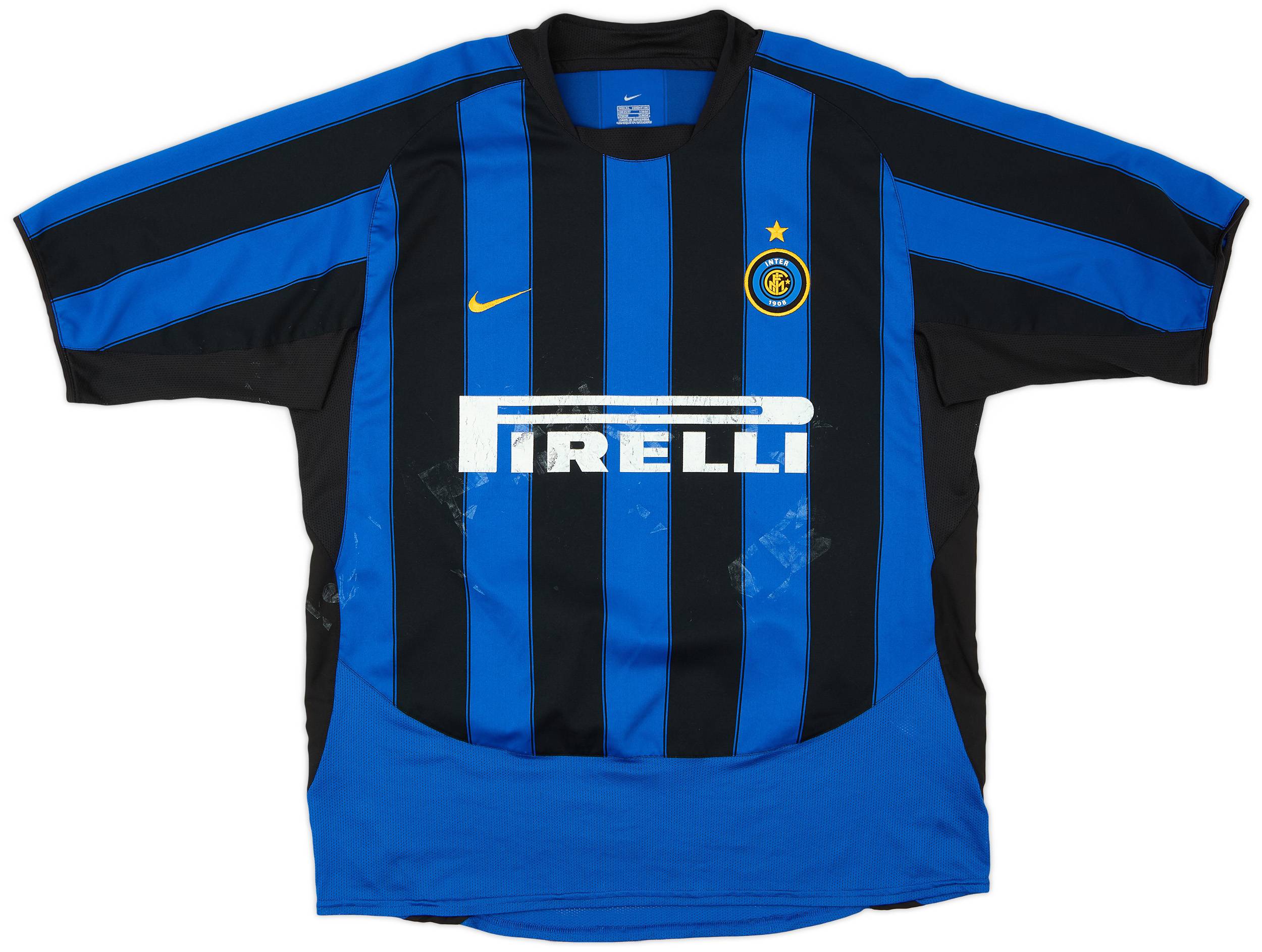 2003-04 Inter Milan Home Shirt - 4/10 - (XL)