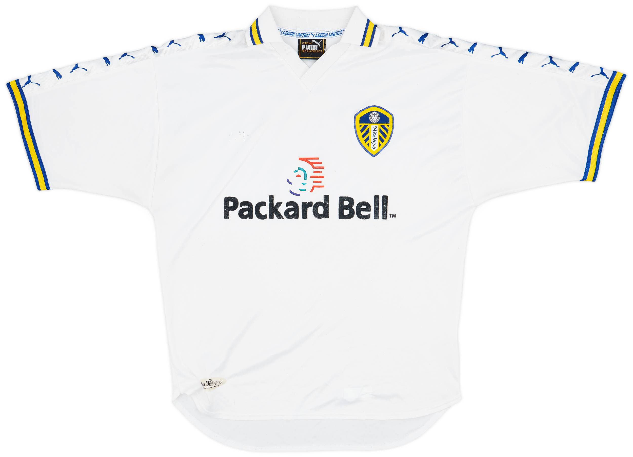 1998-00 Leeds United Home Shirt - 4/10 - (L)