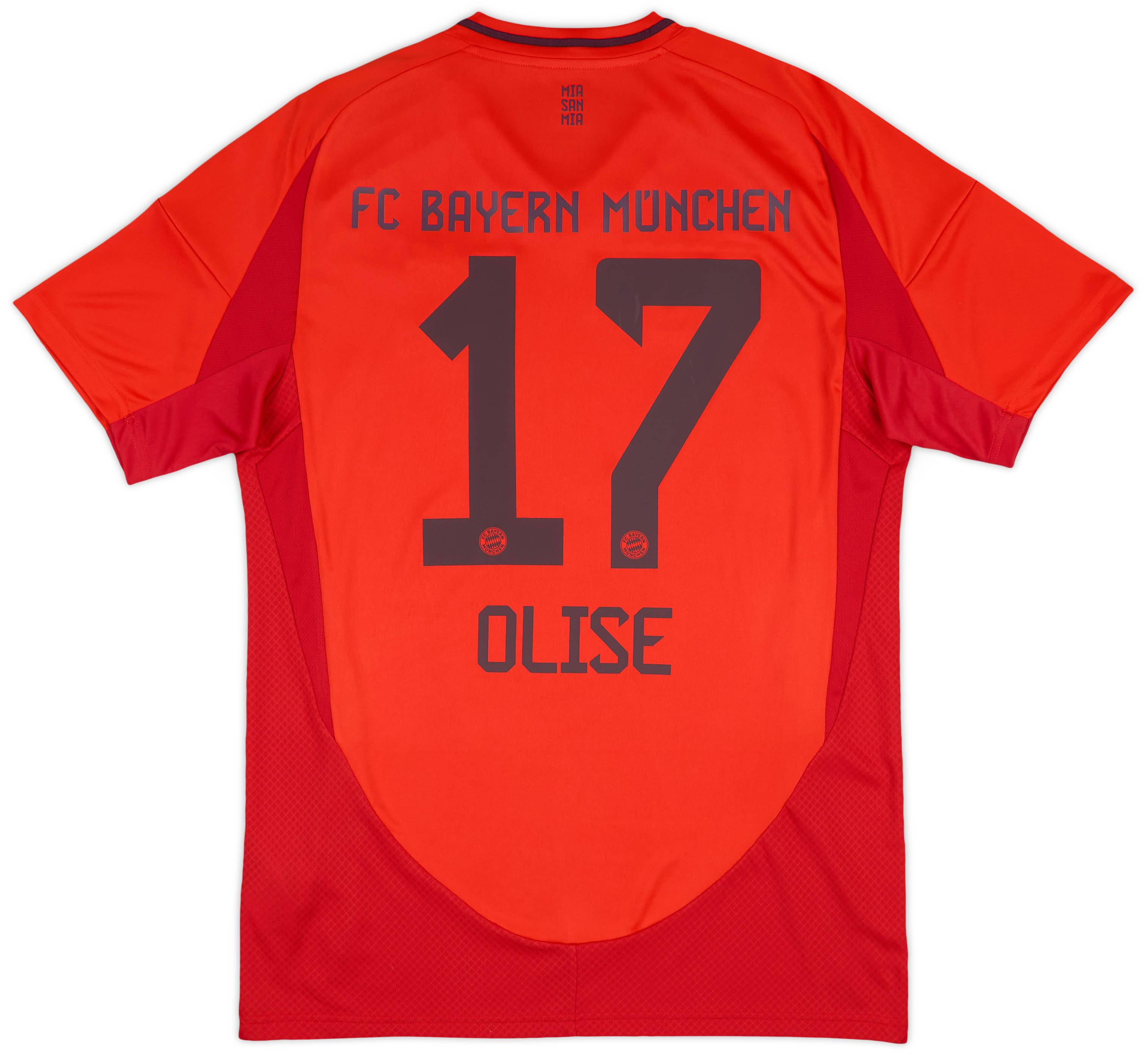 2024-25 Bayern Munich Home Shirt Olise #17