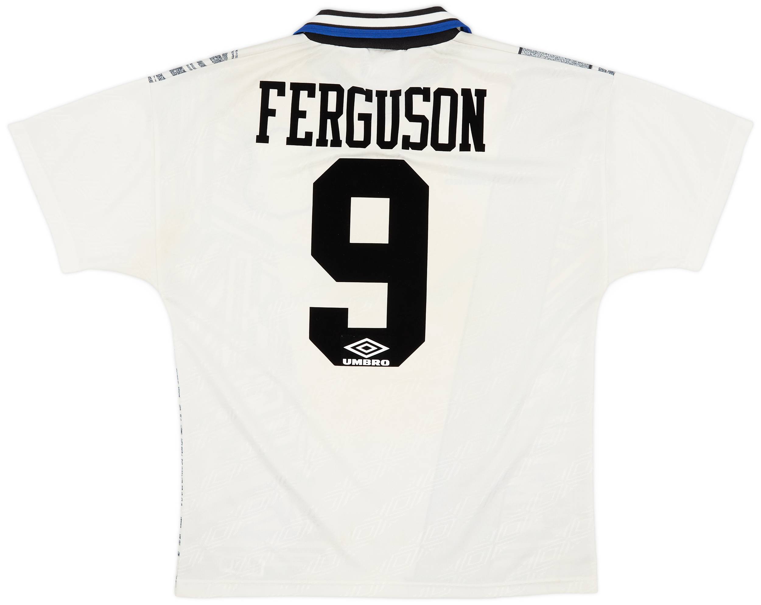 1994-95 Everton Away Shirt Ferguson #9 - 6/10 - (M)